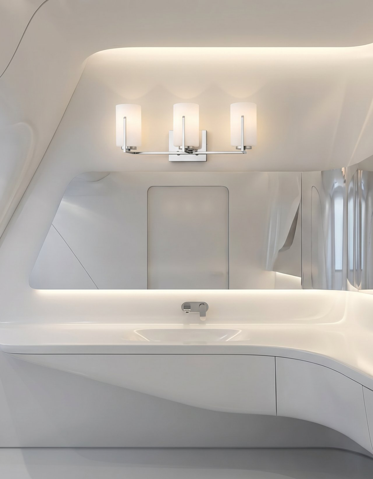 Bella 3-Light Vanity Light - Chrome#Finish_Chrome