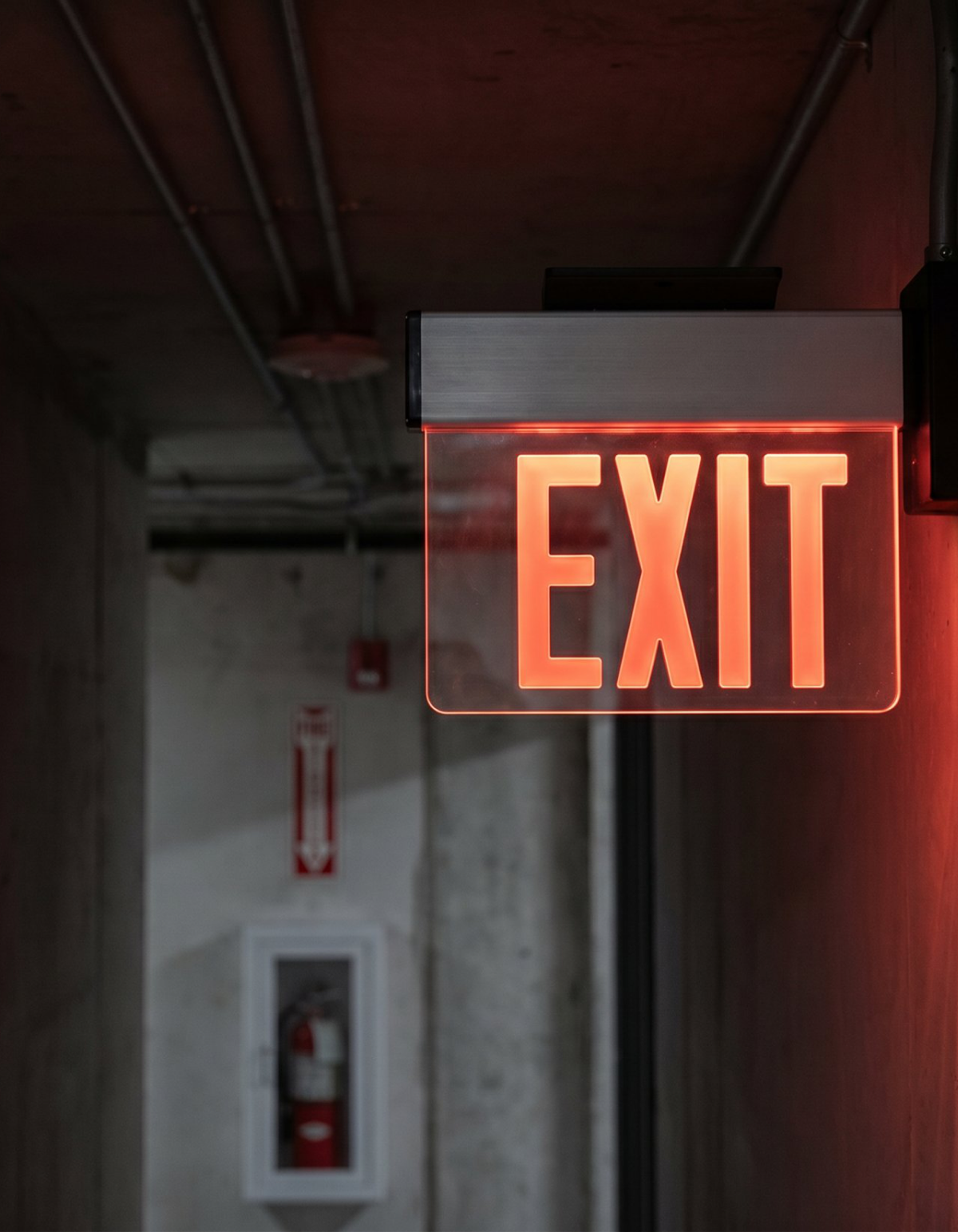 Haven Edge-Lit Exit Sign - EDGE-ES-01