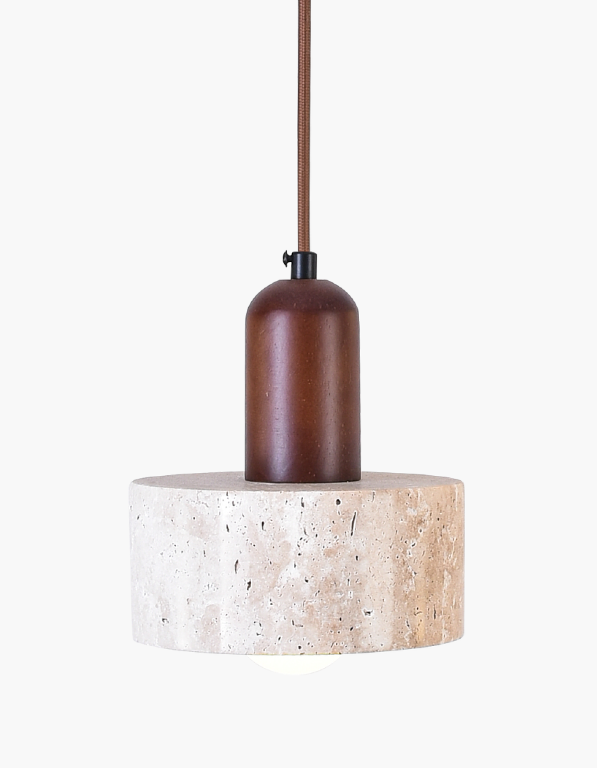 Pietra 7-in. Cylinder Pendant - PTRA-P1-CY-7-TRVT