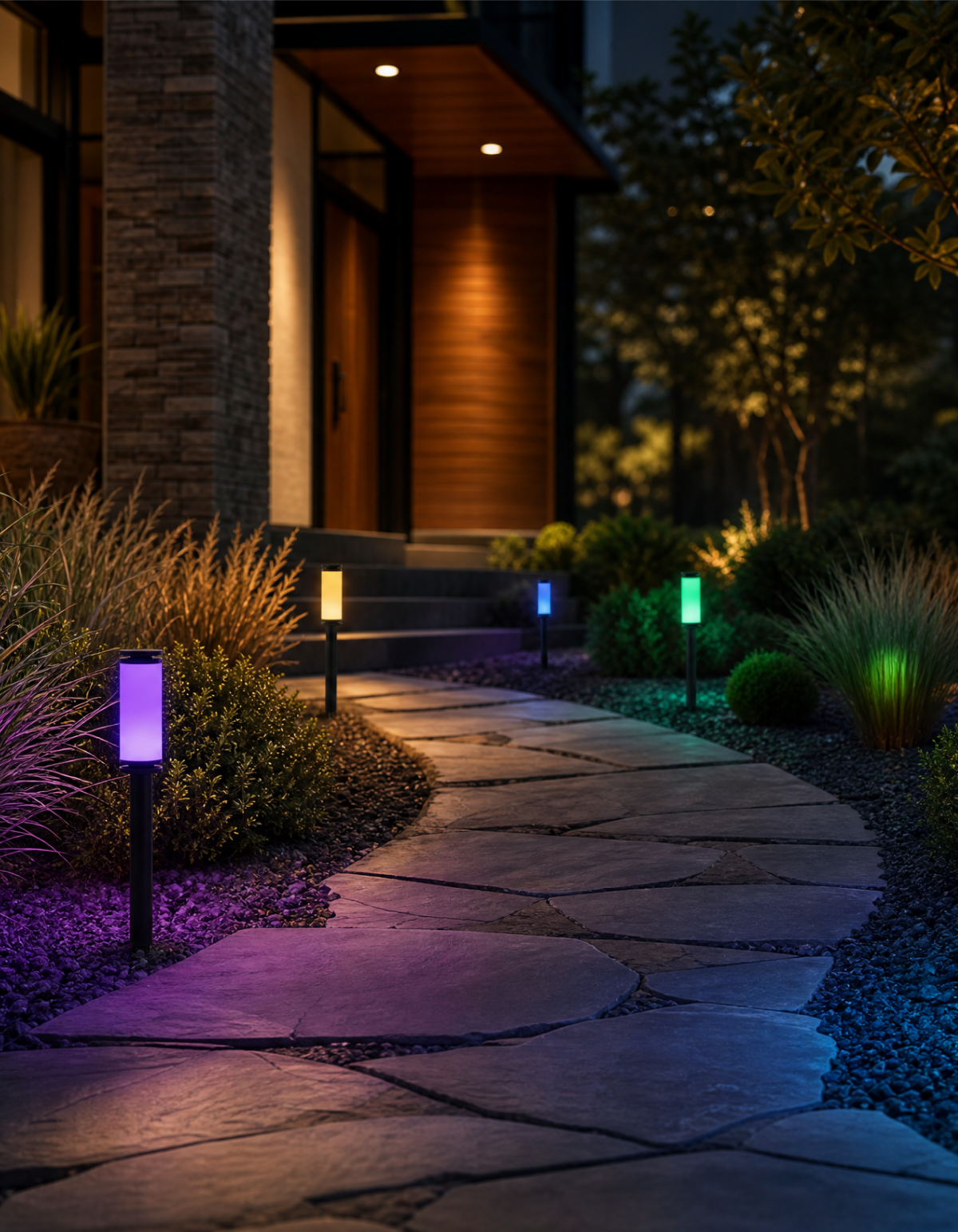 Silva RGB Bollard - LBO-NMB1BLRGB