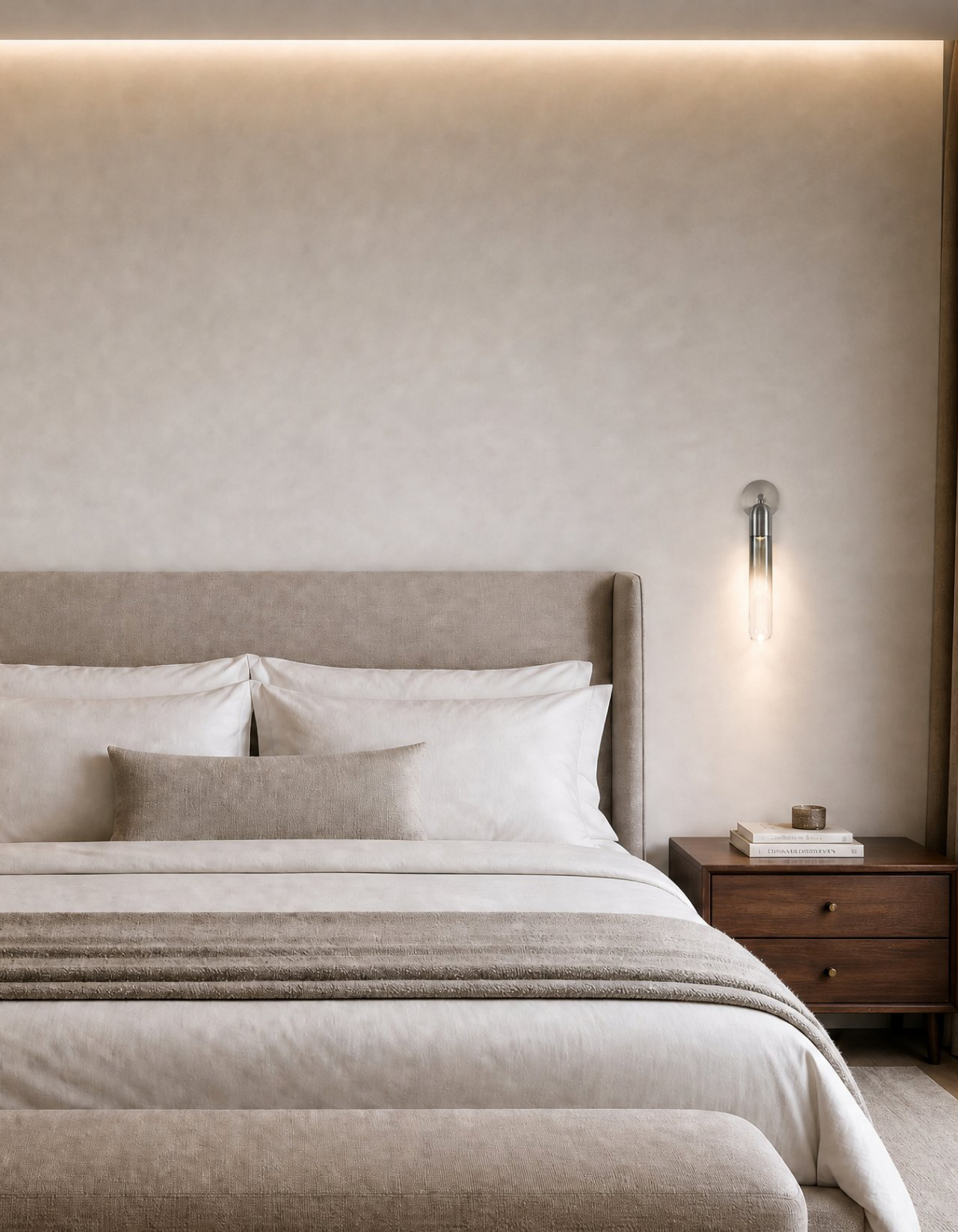 Hawthorne 24-in. Wall Sconce - HWTHN-WS1-BKSM