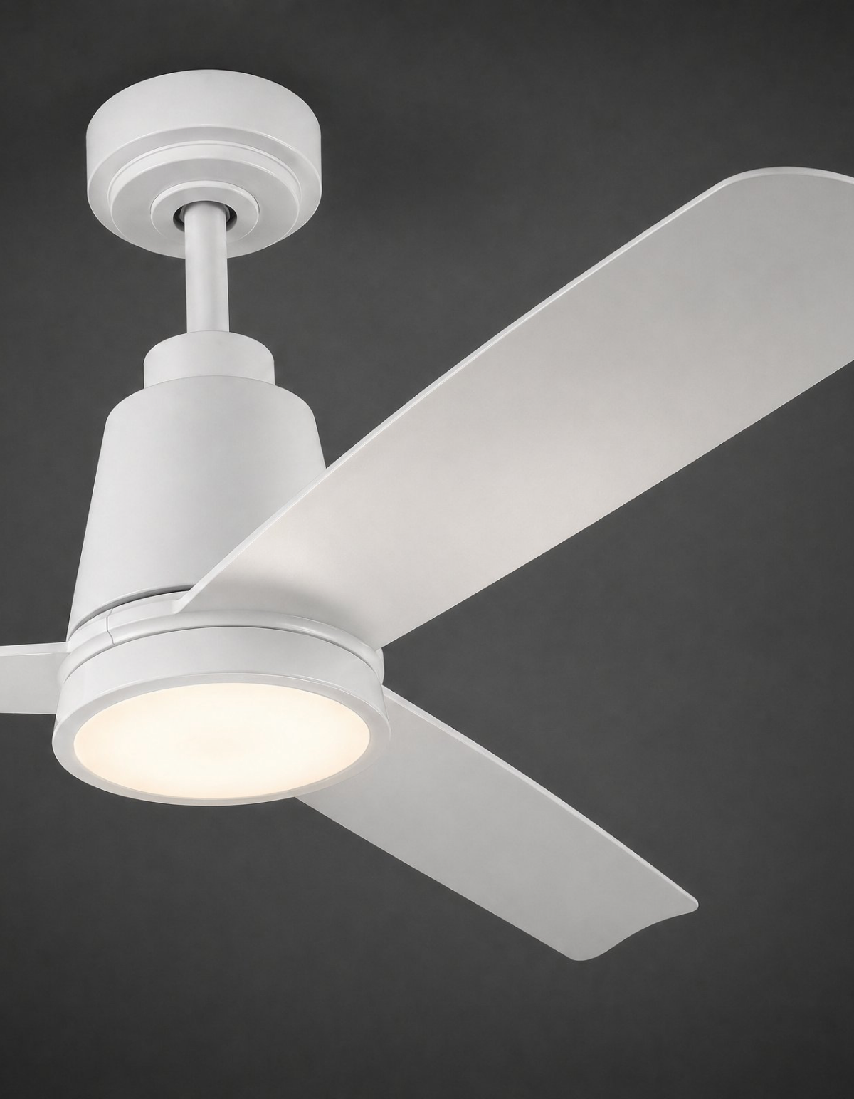 Solo 52-in. Ceiling Fan - White#Finish_White