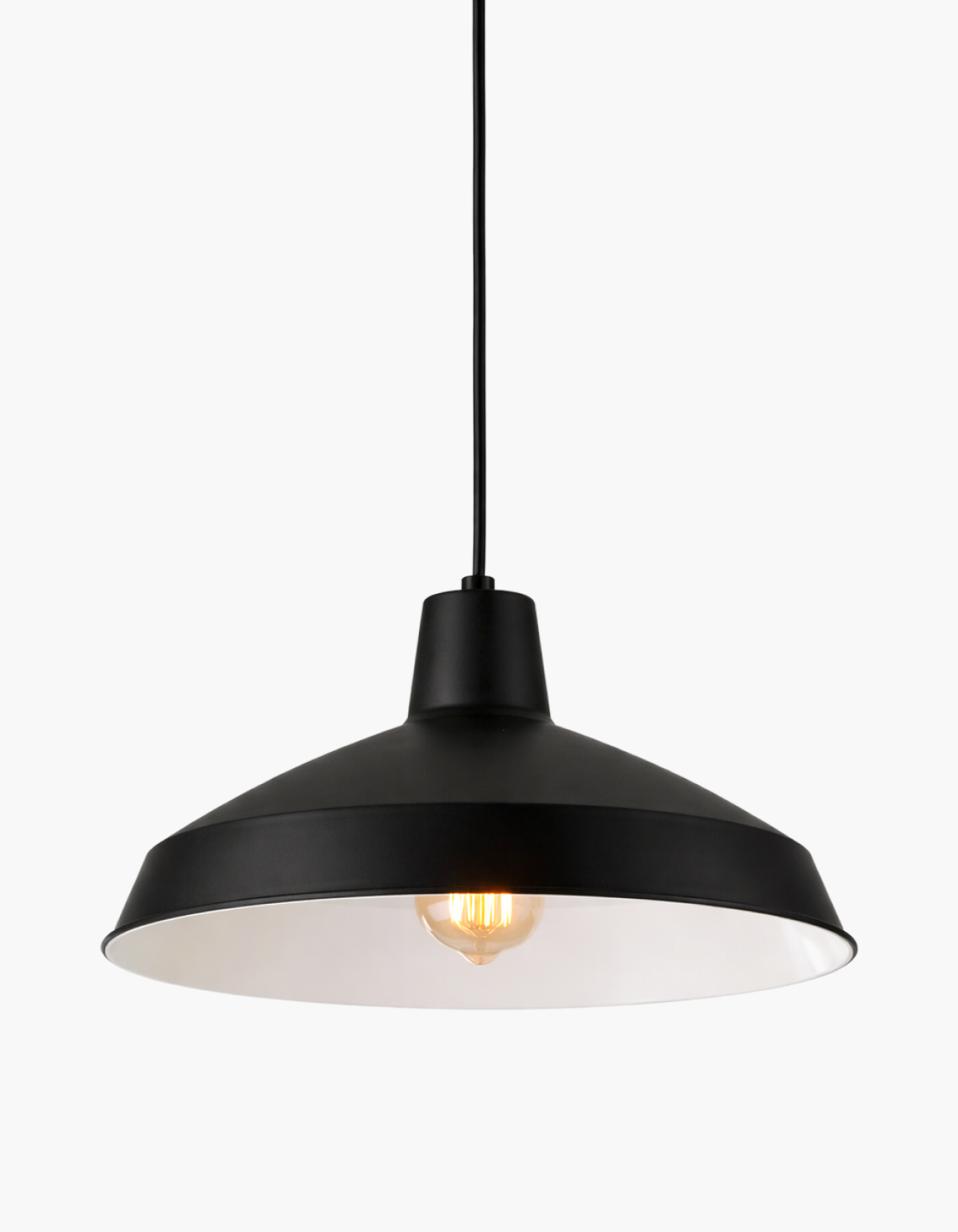 OWEN 1-Light Pendant - Black#Finish_Black