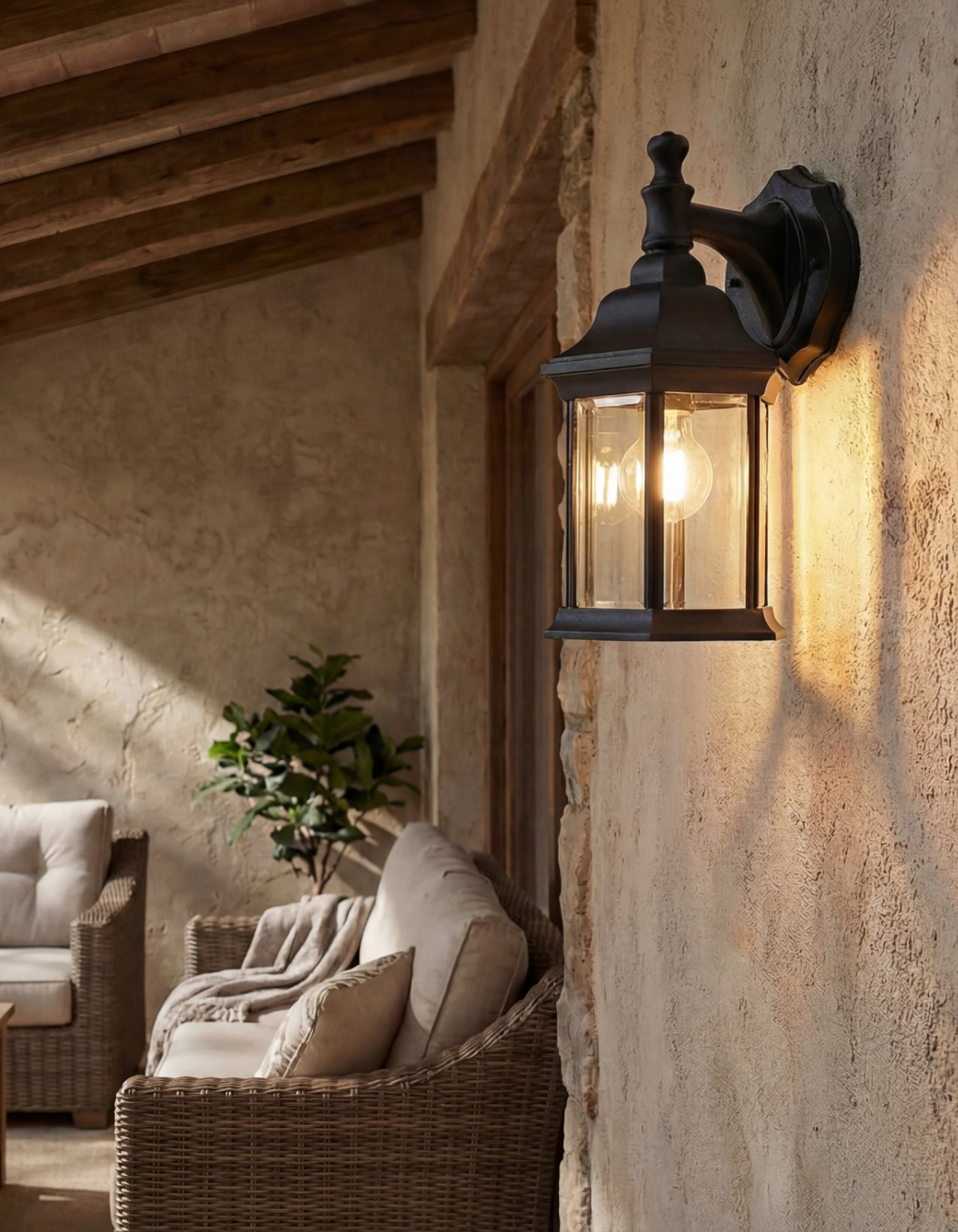 Rialto Lantern Sconce - 12 in#Size_12 in