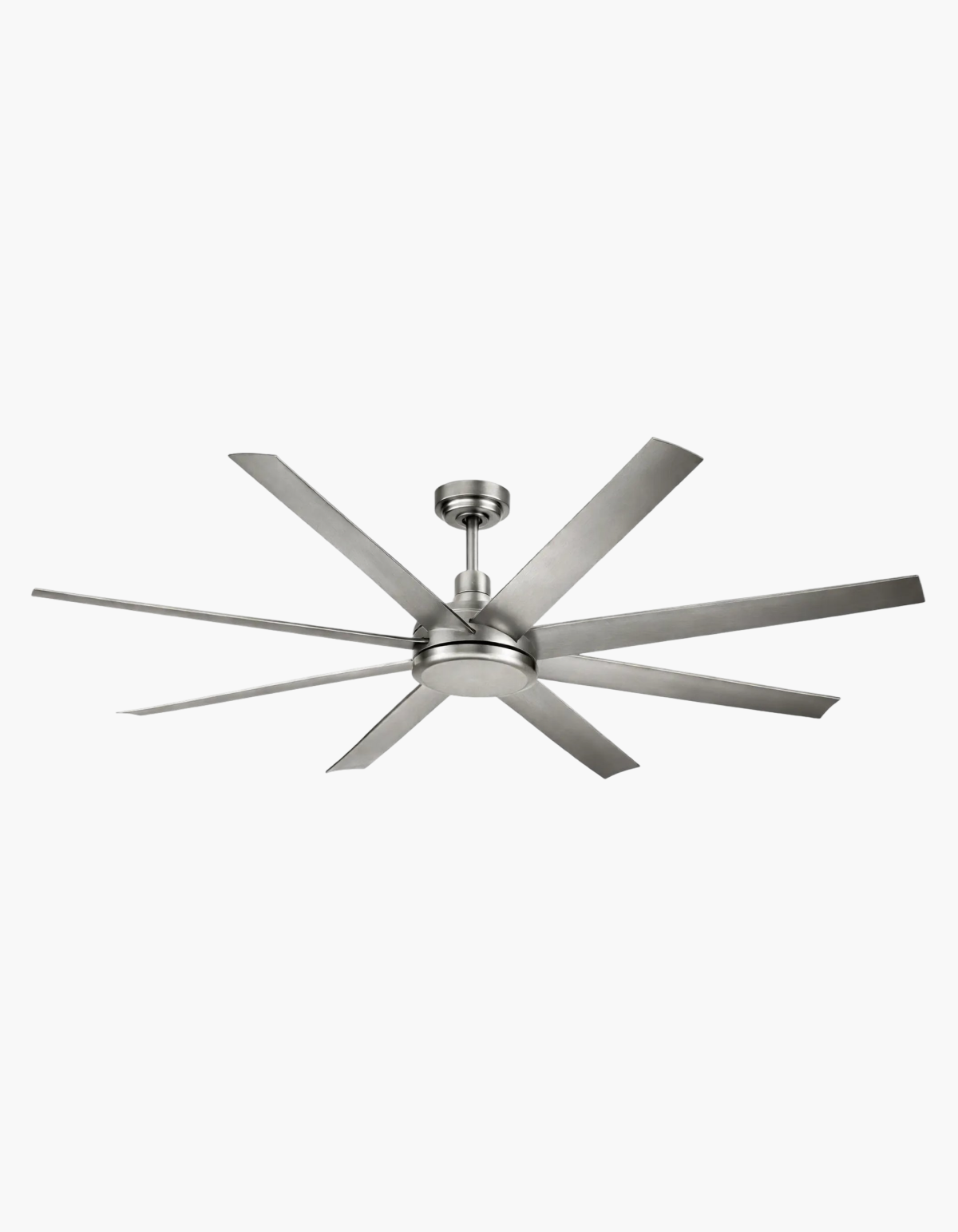Raven 65-in. Commercial Ceiling Fan - Brushed Nickel#Finish_Brushed Nickel