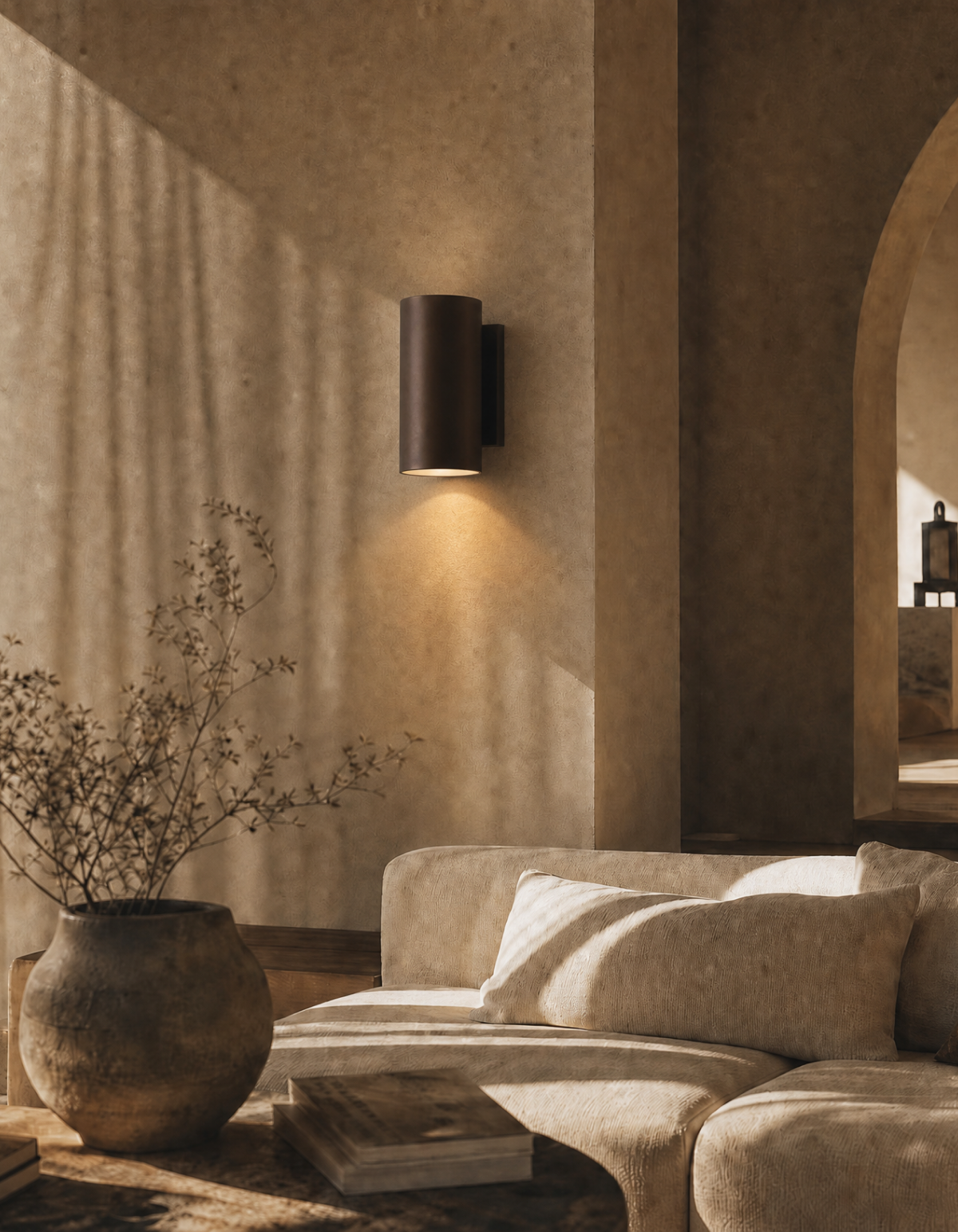 Pioneer 1-Light Up/Down Sconce - Bronze#Finish_Bronze