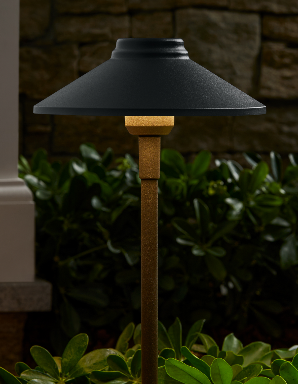 EVENING 18-in. Path Light – Black - Black#Finish_Black