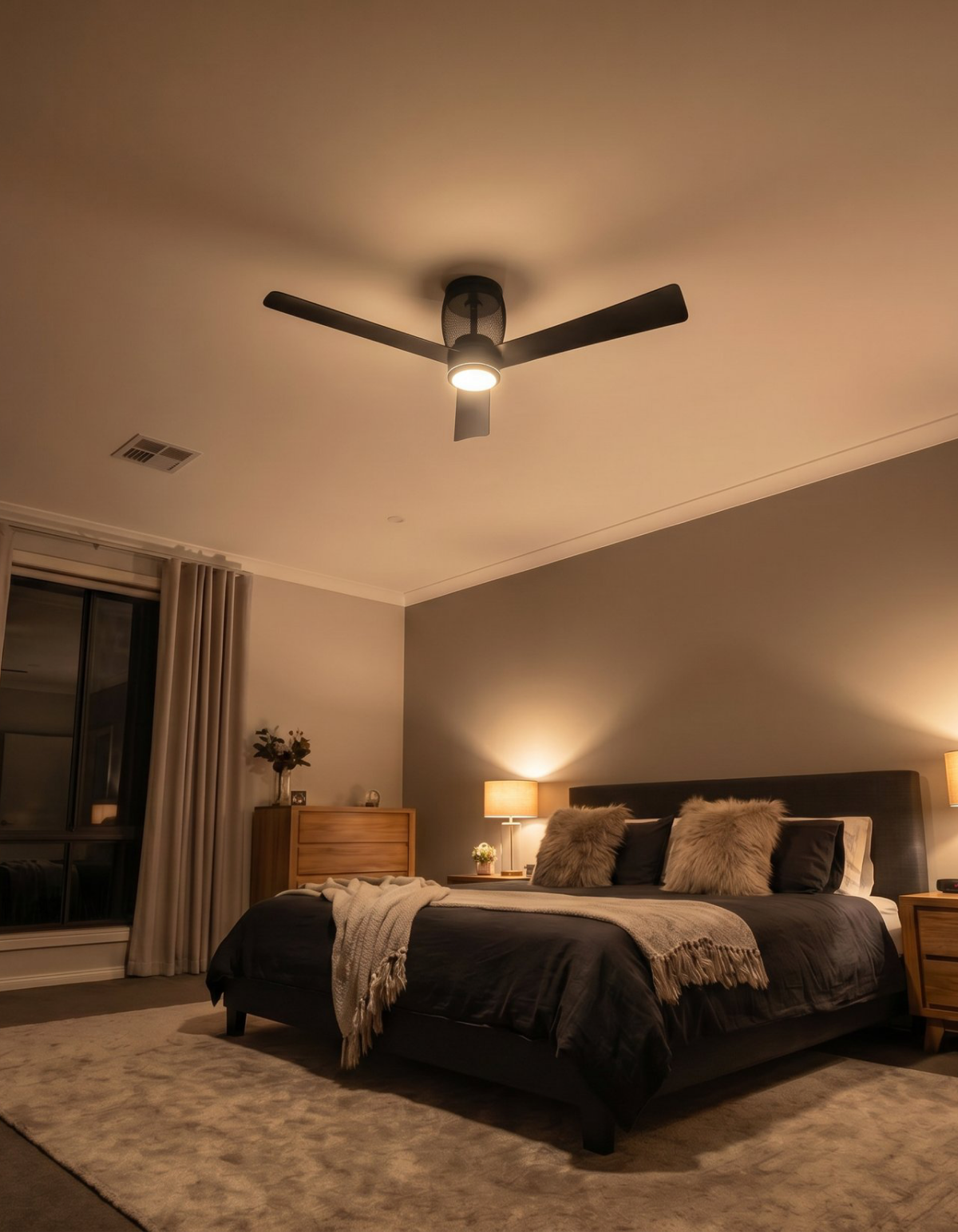 MOXY 52" Moxy Ceiling Fan - Matte Black#Finish_Matte Black
