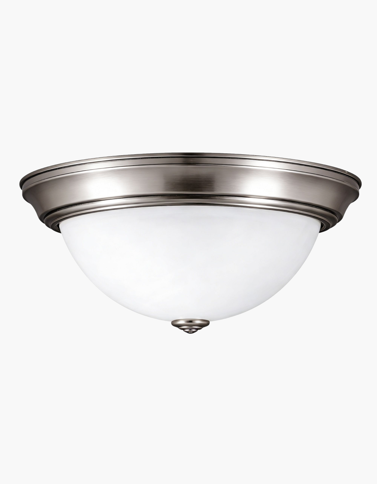 Heritage 13-in. Flush Mount - Brushed Nickel#Finish_Brushed Nickel
