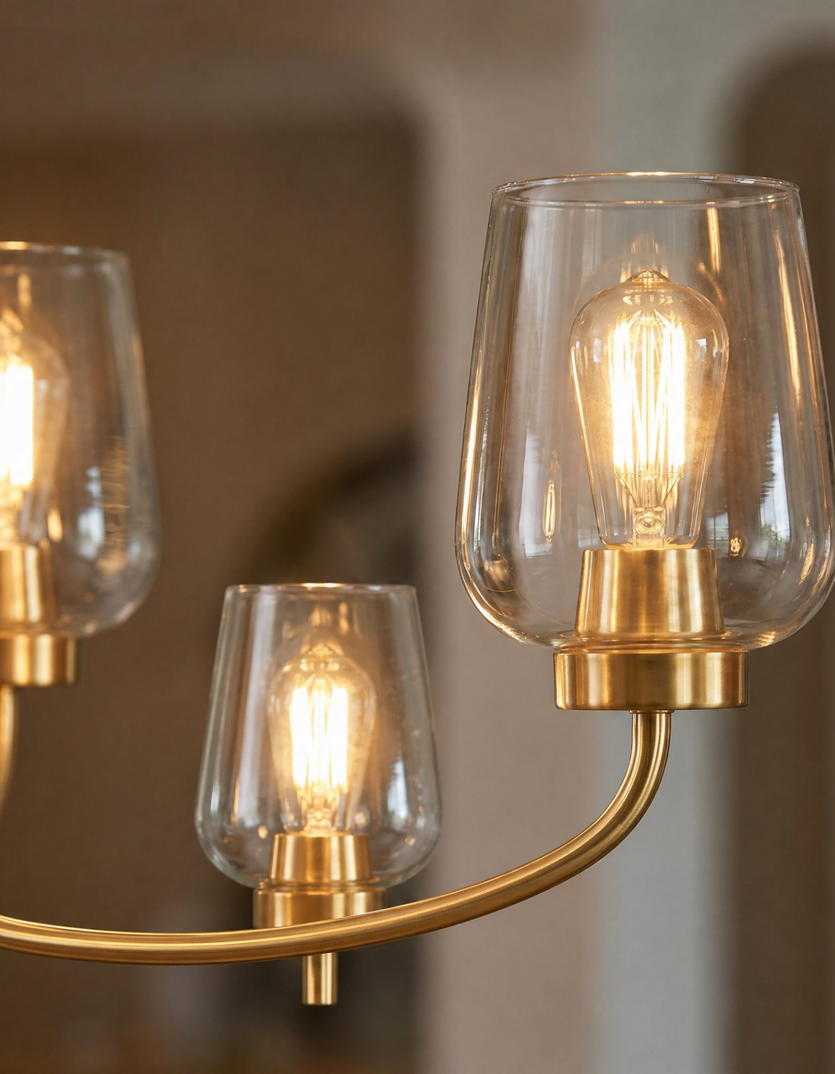GILA 3-Light Ring Chandelier - Satin Gold#Finish_Satin Gold