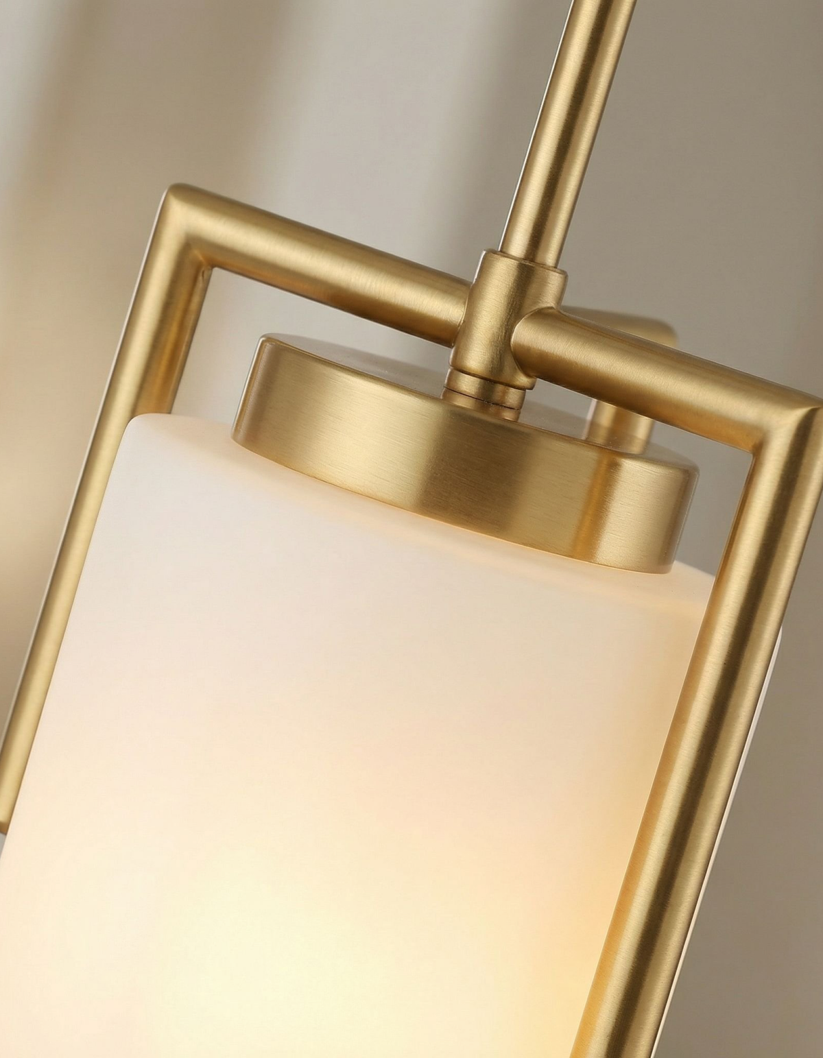 Bella Single Pendant - Satin Gold#Finish_Satin Gold