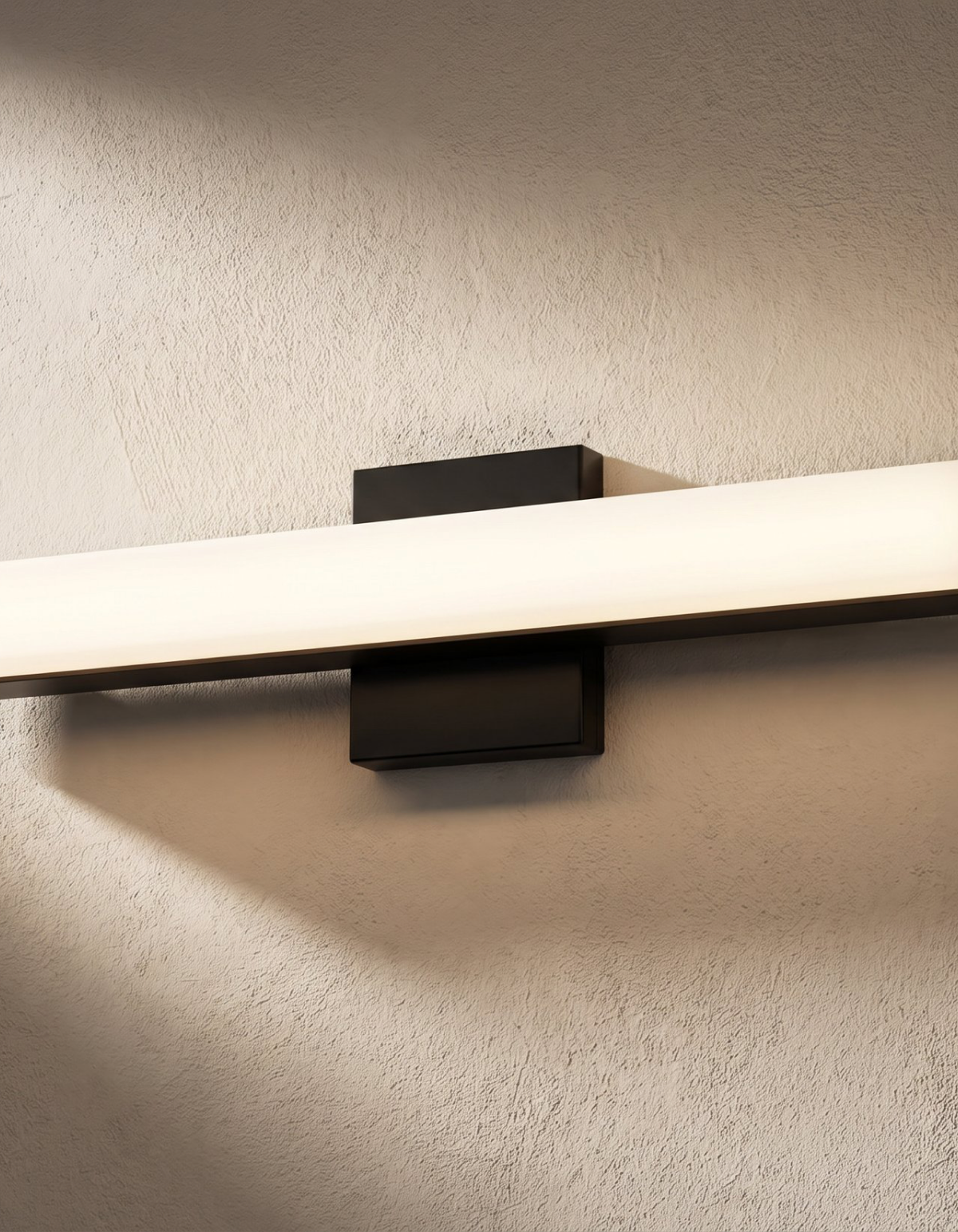 Vista Linear Vanity Light - Black / 24 in#Finish_Black#Size_24 in