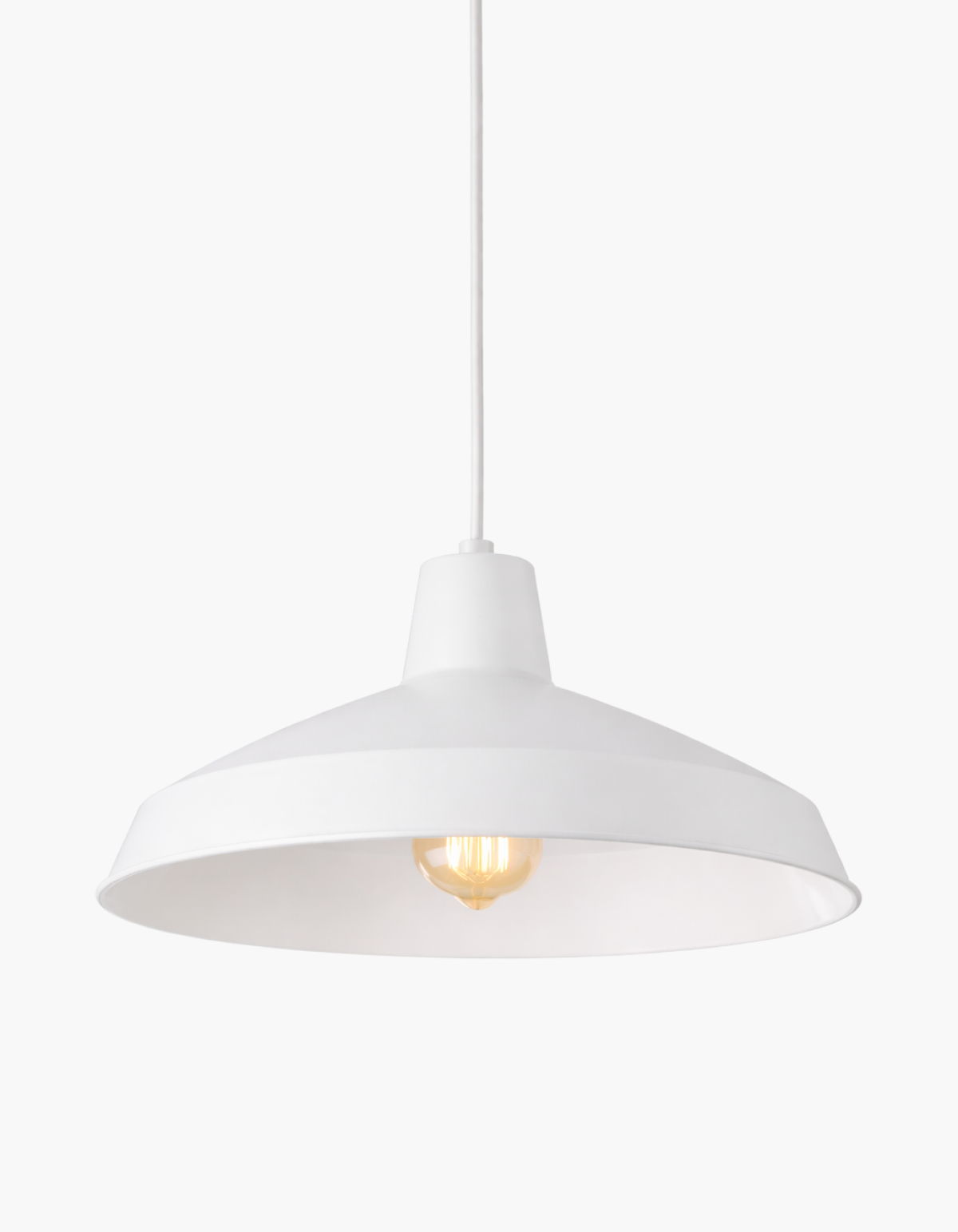 OWEN 1-Light Pendant - White#Finish_White