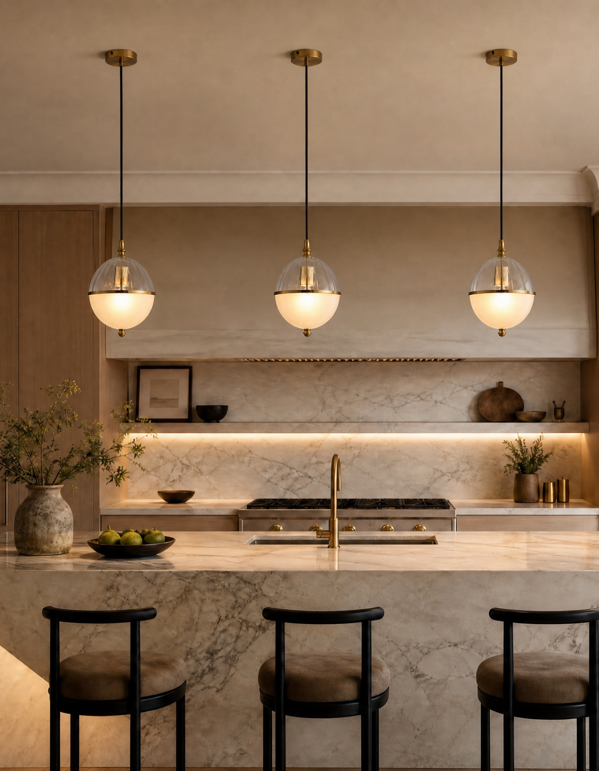 Calder 11-in. 1-Light Pendant - Frosted White Glass#Glass_Frosted White Glass