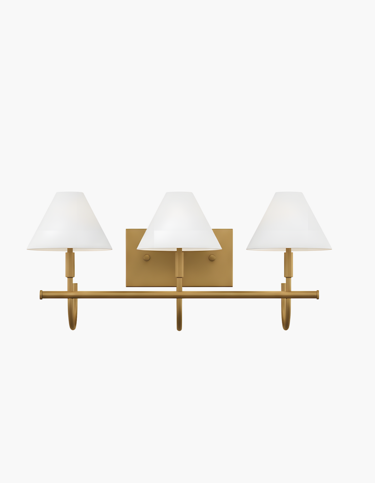 Parlor 3-Light Vanity Light - Satin Gold#Finish_Satin Gold