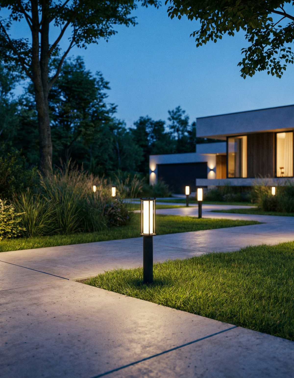 EVENING 14.1-in. Bollard