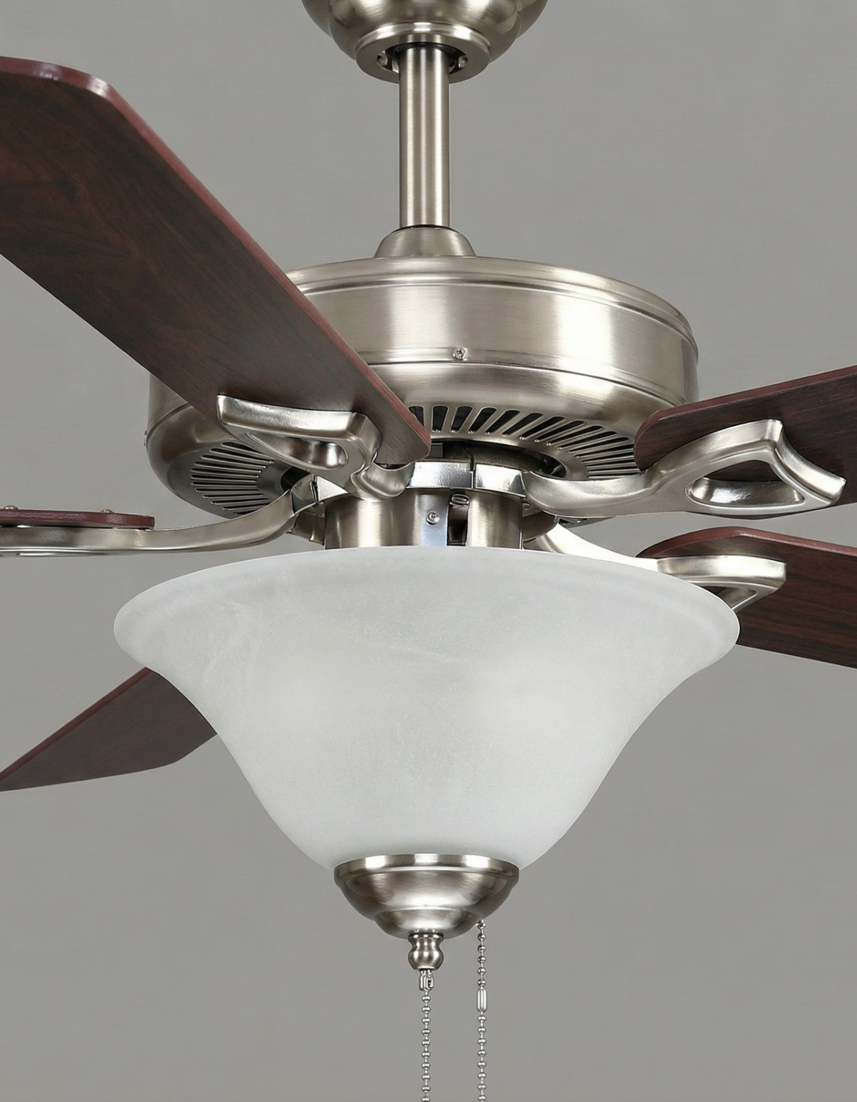 BASE CAMP 52-in. Ceiling Fan with Light Kit – studio hero