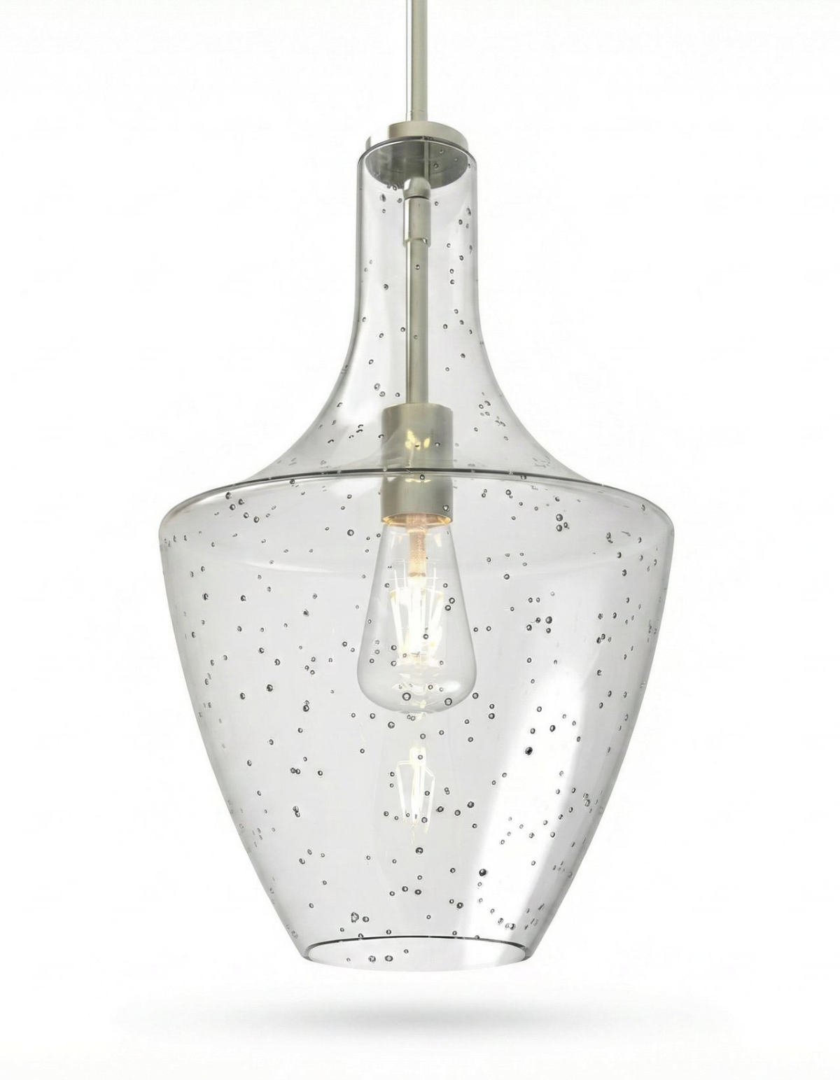CAPRI 11-in. Pendant, Brushed Nickel Finish