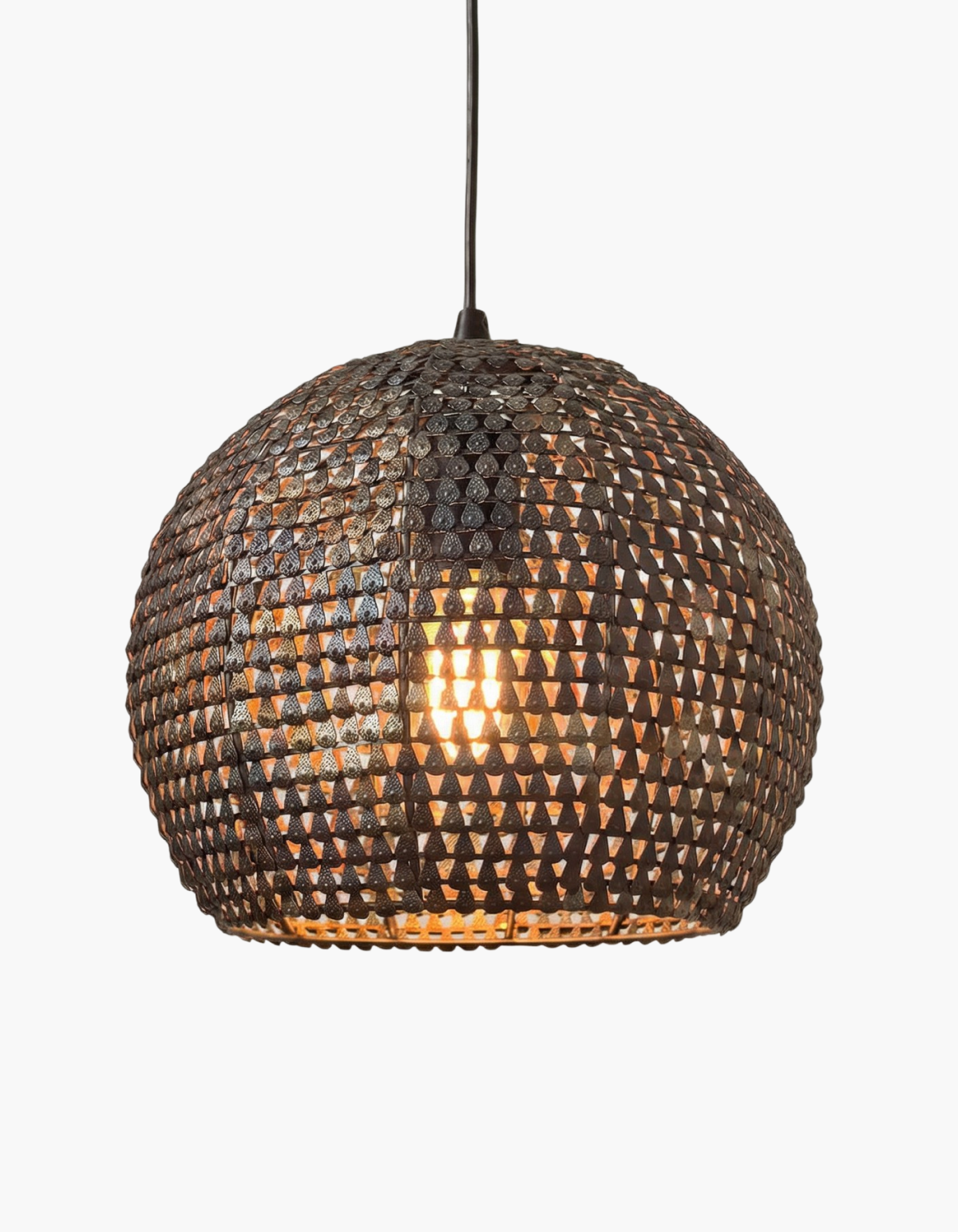 CAVA 12-in. Pendant, Aged Copper Finish