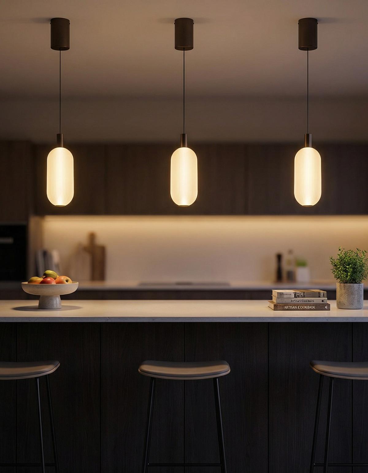 ELION Single Pendant – Anodized Black Coffee