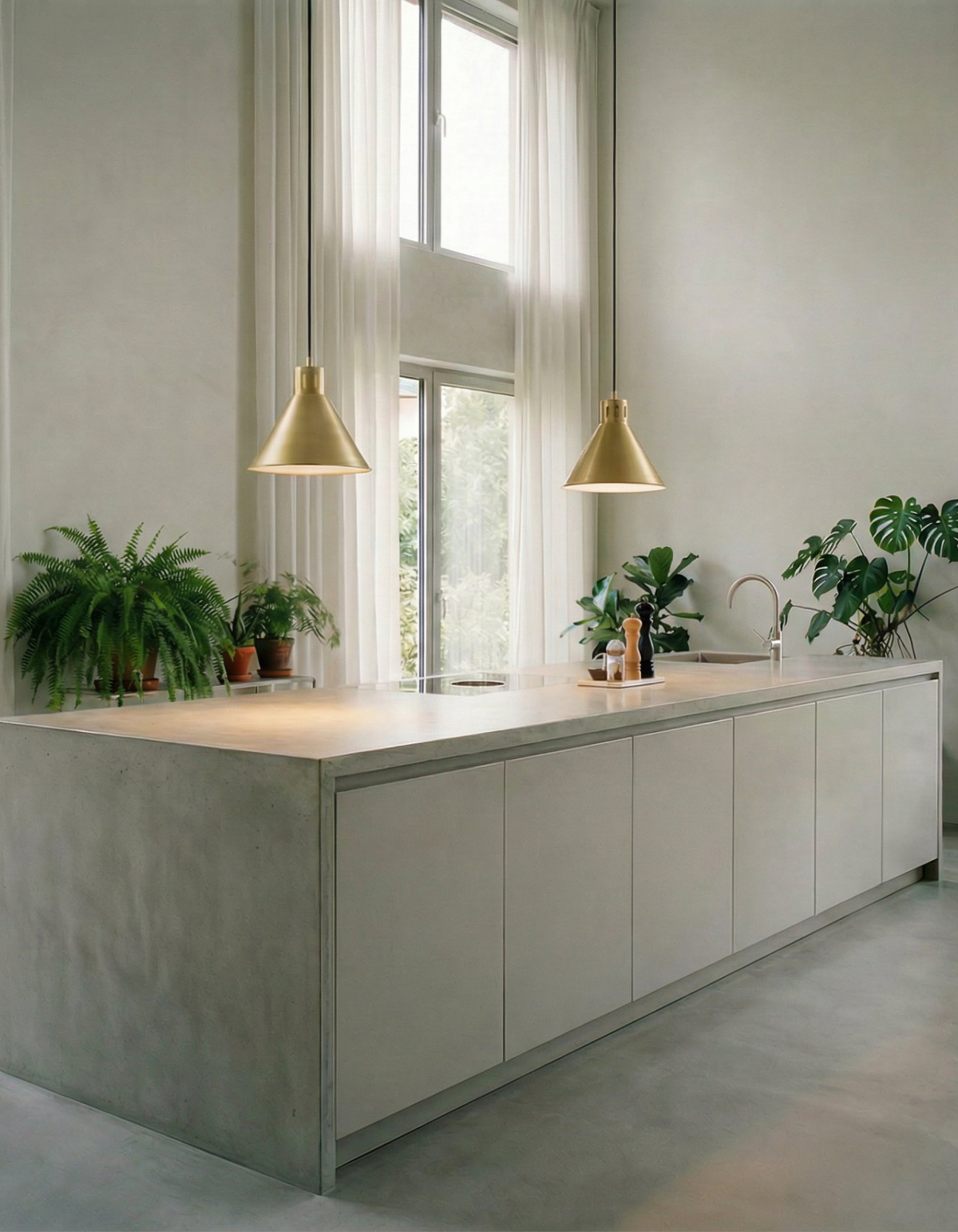 DUKE 1-Light Pendant - Satin Gold