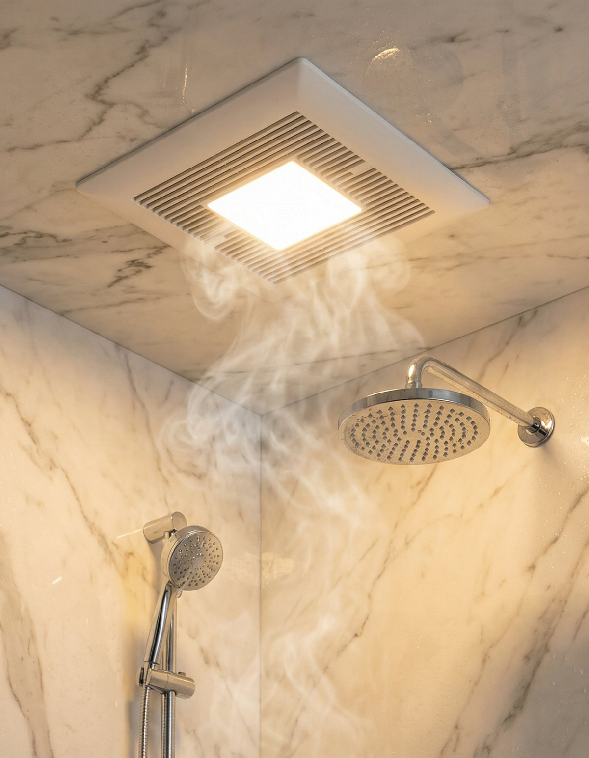 AERI 70 CFM Bath Fan - in bath application