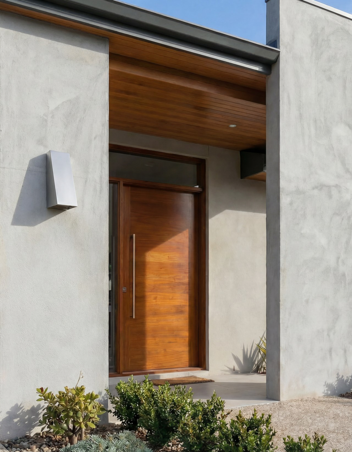 BENTON 12-in. Outdoor Wall Sconce in Slate Gray