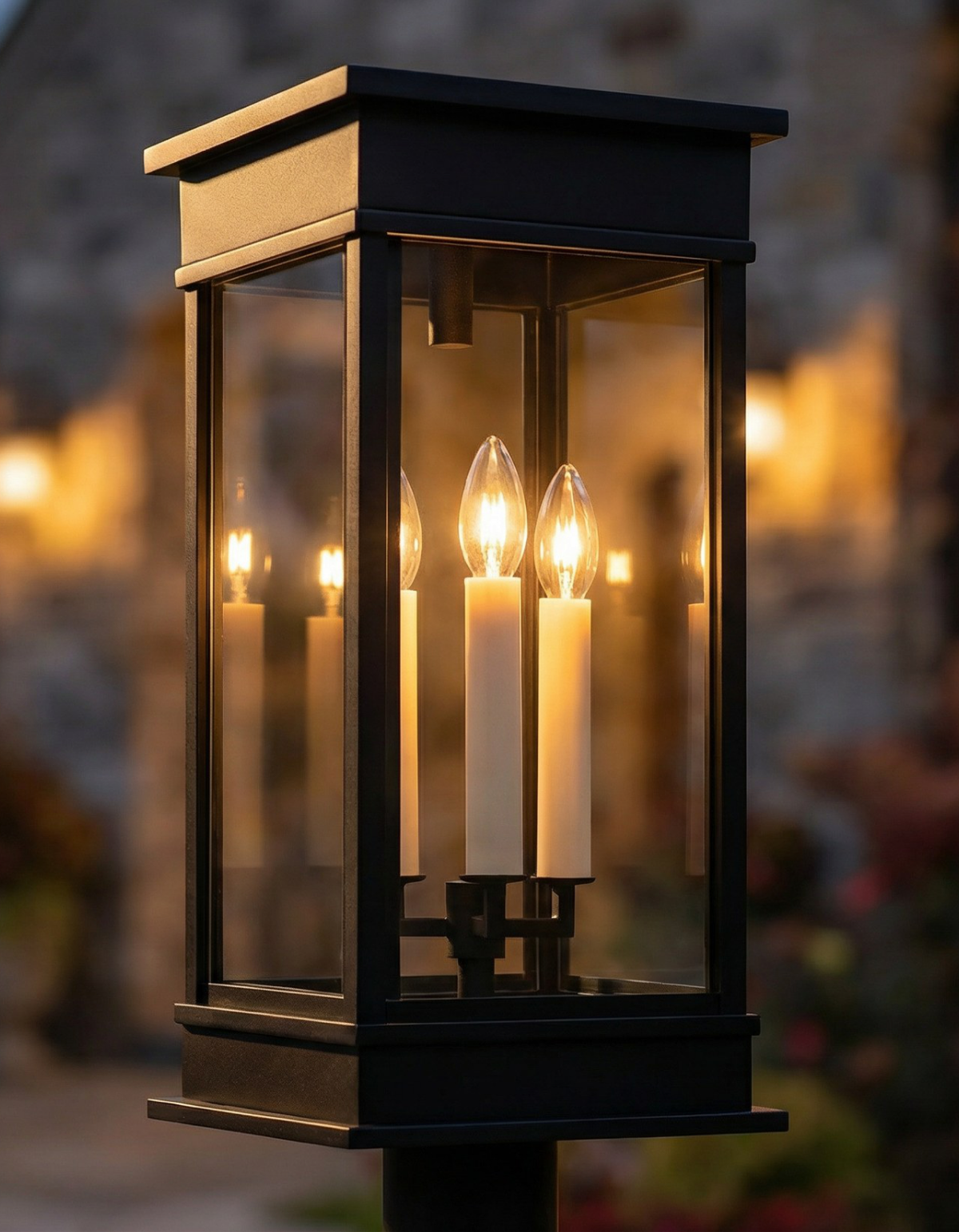 CARLISLE 3-Light Outdoor Post Light — gallery 2