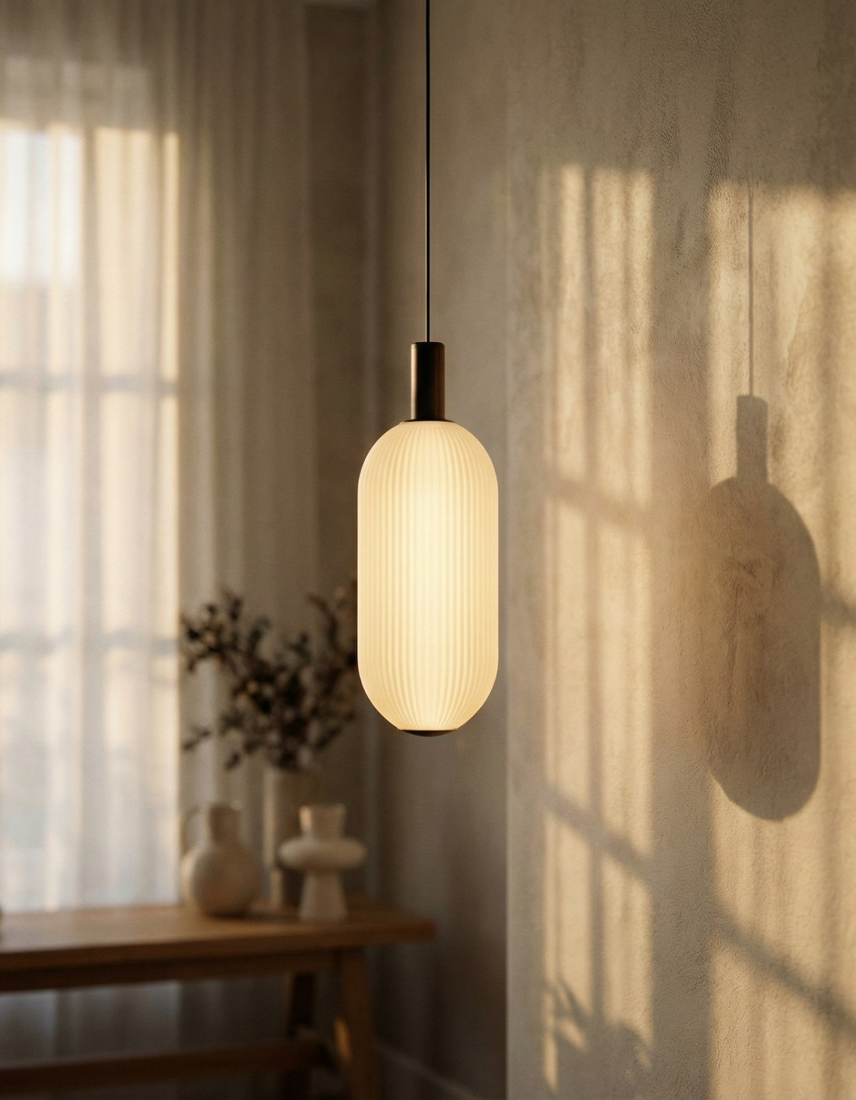 ELION Single Pendant – Anodized Black Coffee
