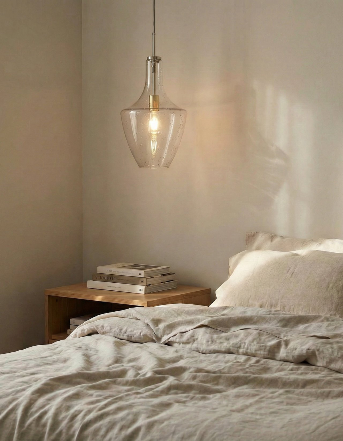 CAPRI 11-in. Pendant, Brushed Nickel Finish