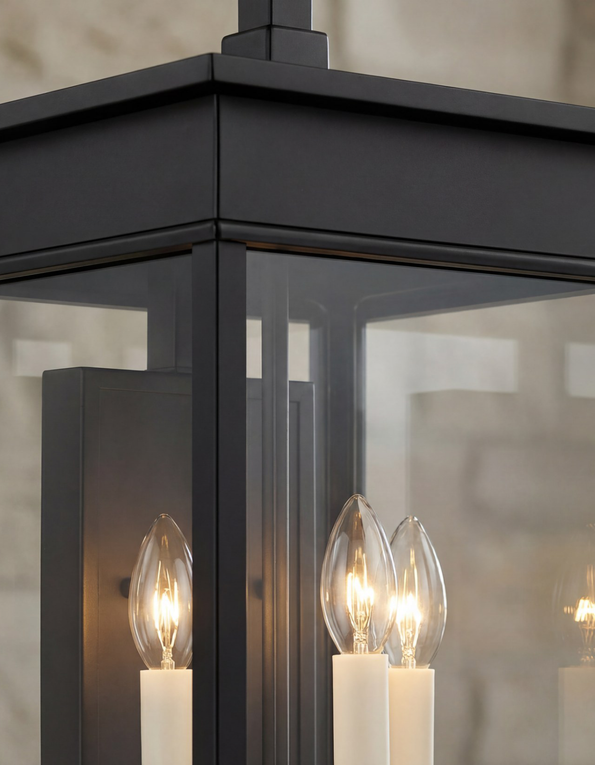 CARLISLE 36-in. 3-Light Outdoor Lantern — gallery 3