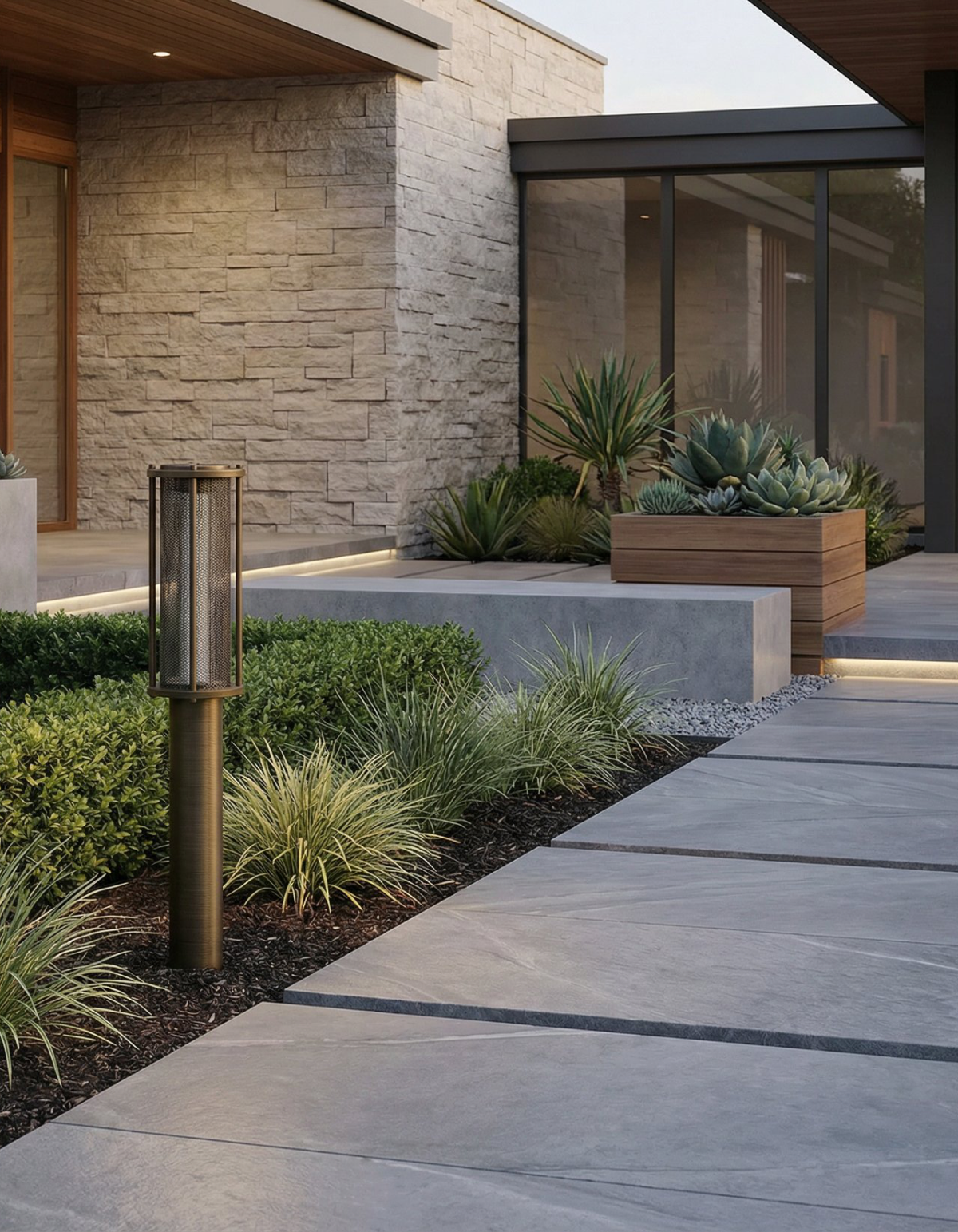 EVENING 14.1-in. Bollard