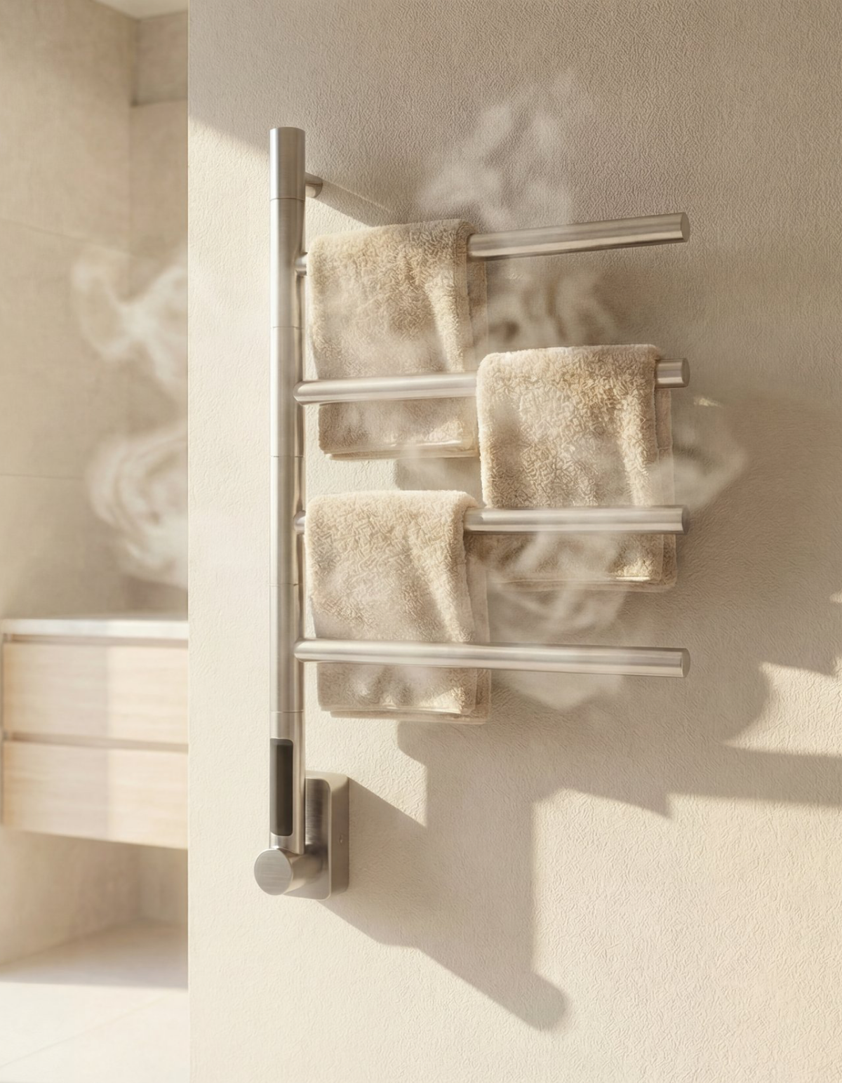 EMBER 4-Bar Towel Warmer