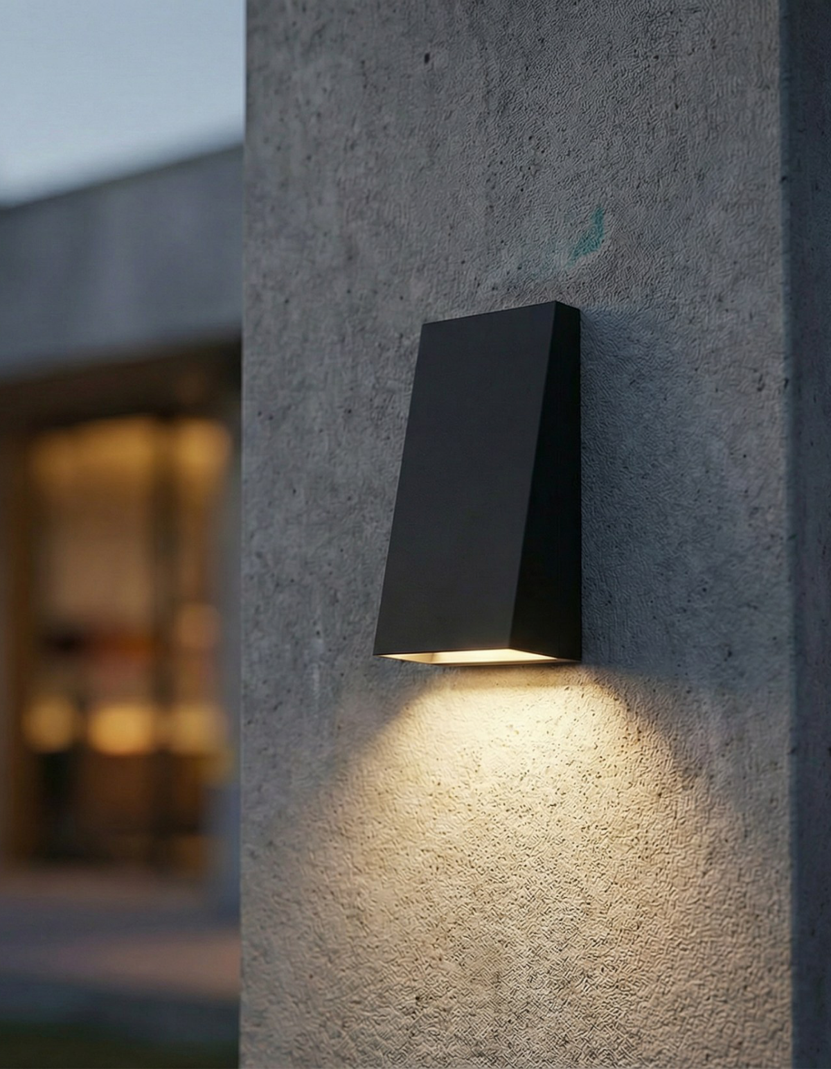 BENTON 12-in. Outdoor Wall Sconce in Black
