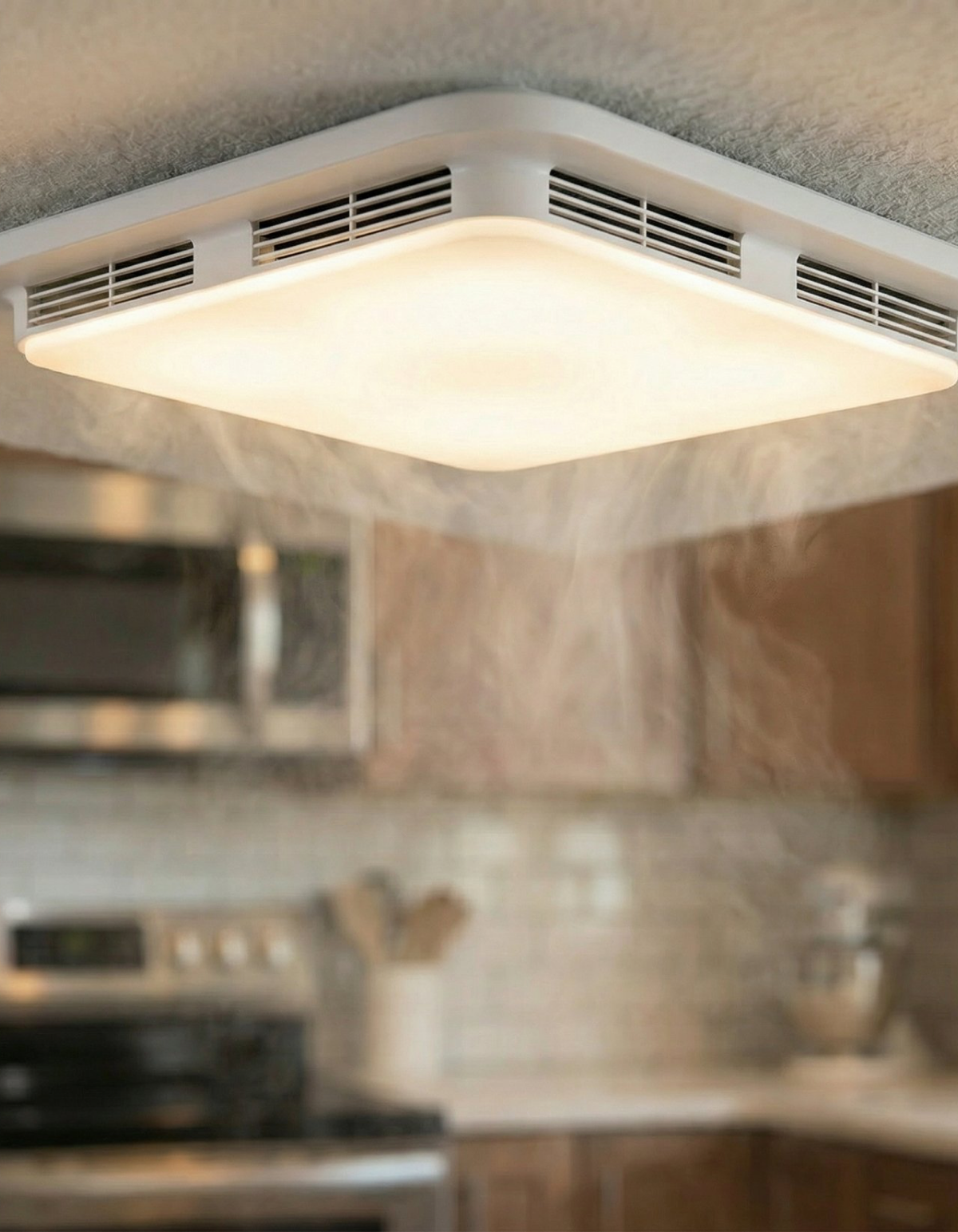 CLAERA 100 CFM Bath Fan with LED
