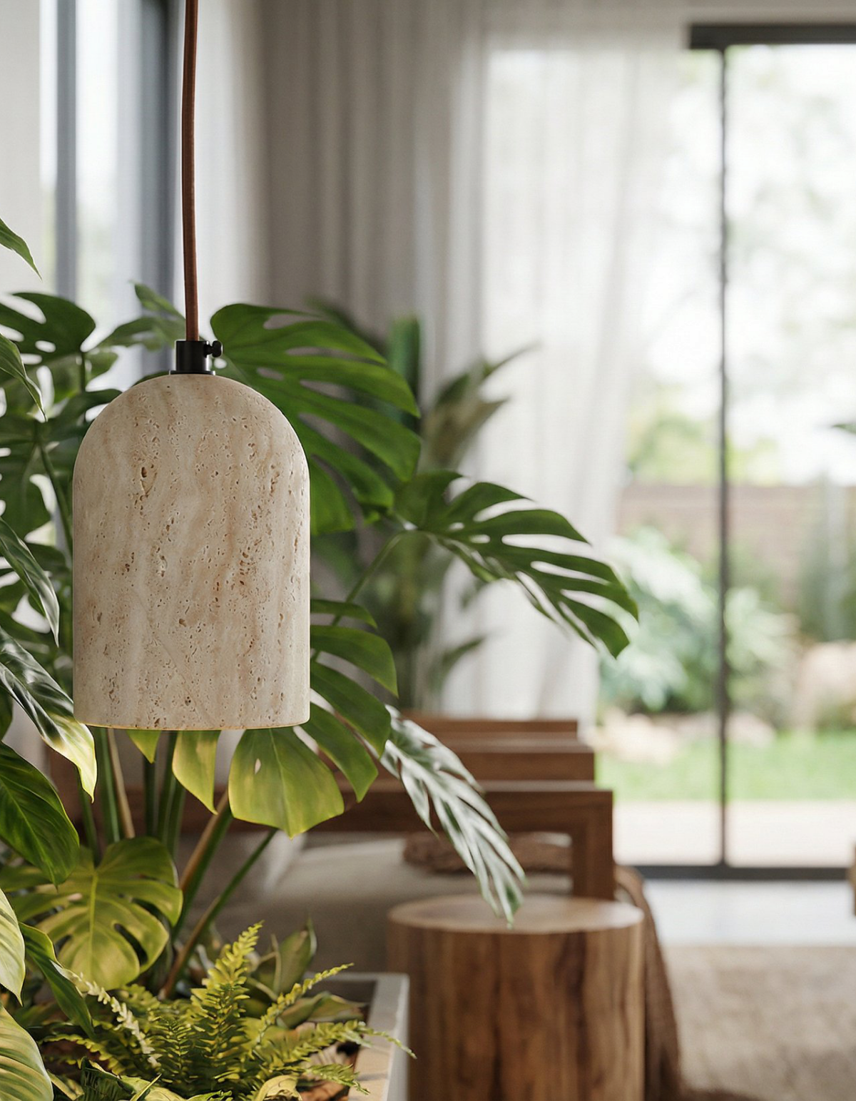 HEARTH Round Pendant