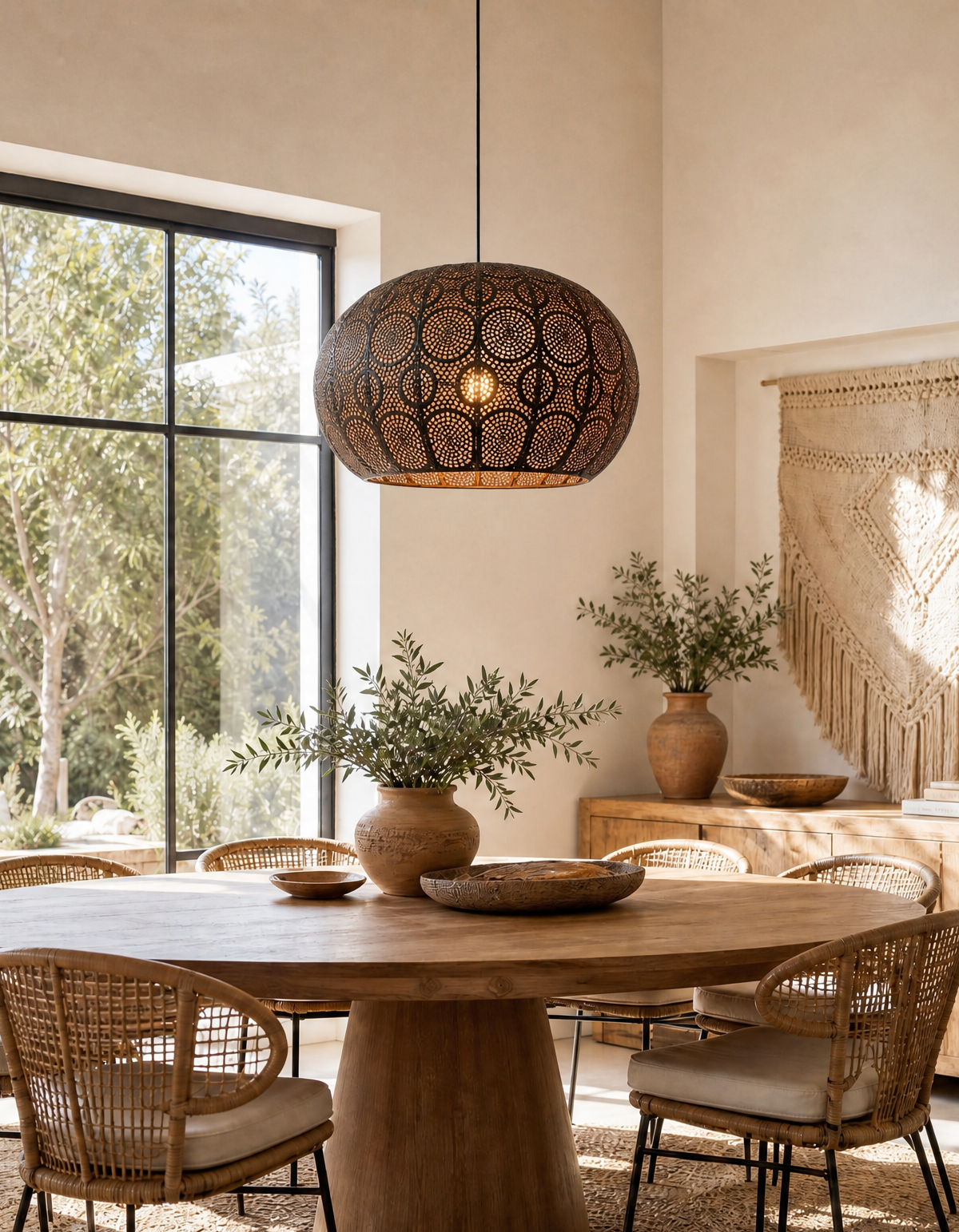 CAVA 18-in. Pendant, Aged Copper Finish