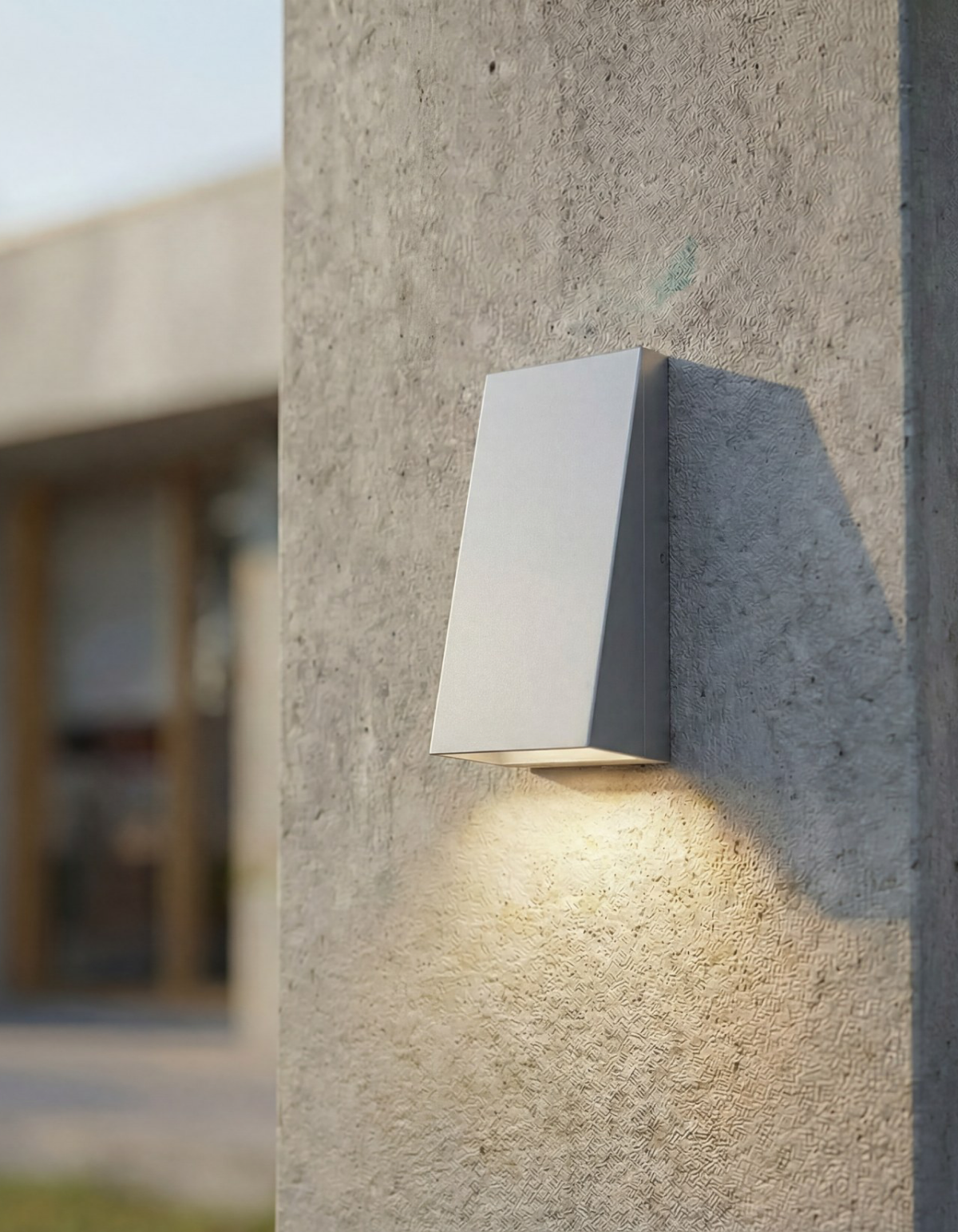 BENTON 12-in. Outdoor Wall Sconce in Slate Gray