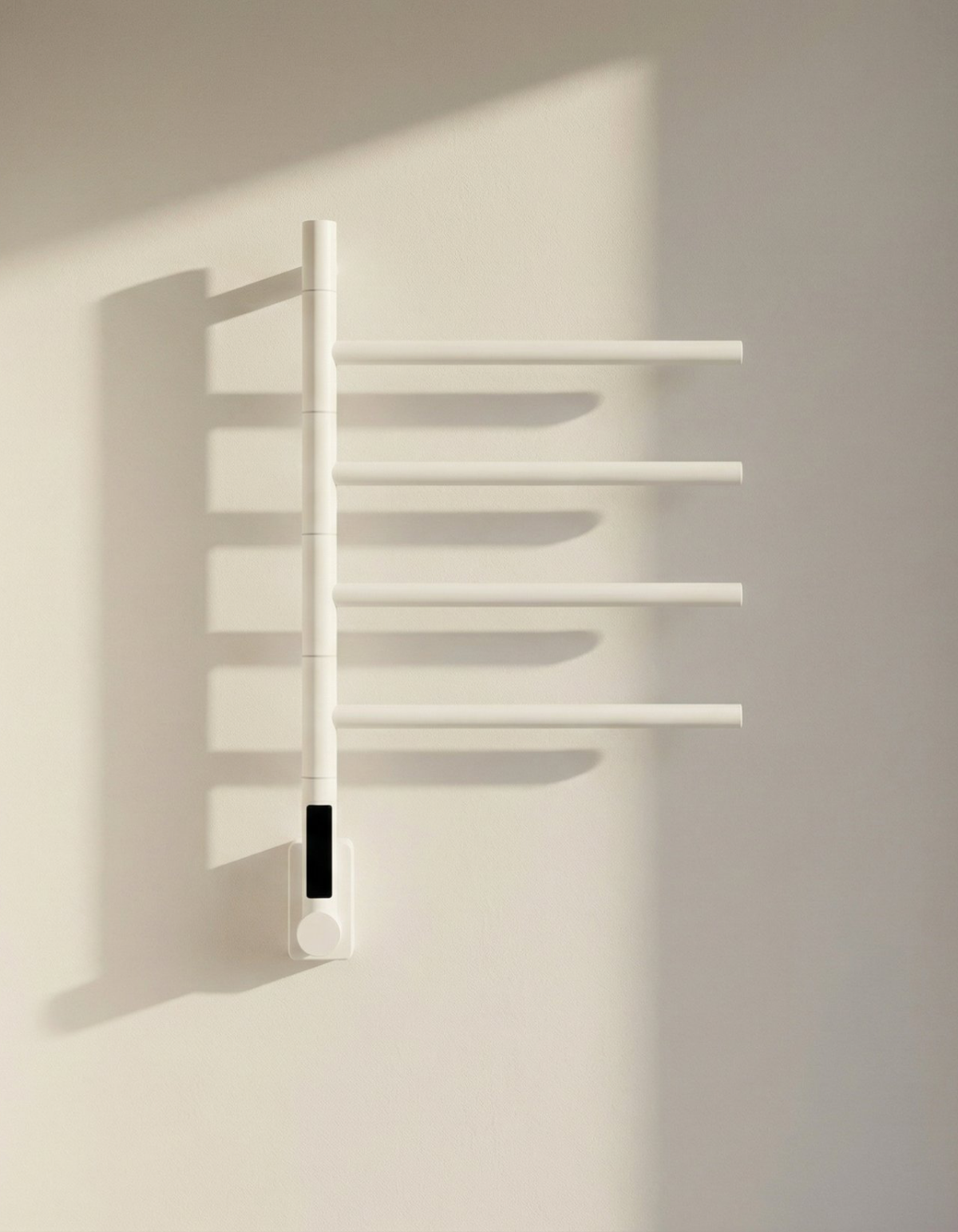 EMBER 4-Bar Towel Warmer – White