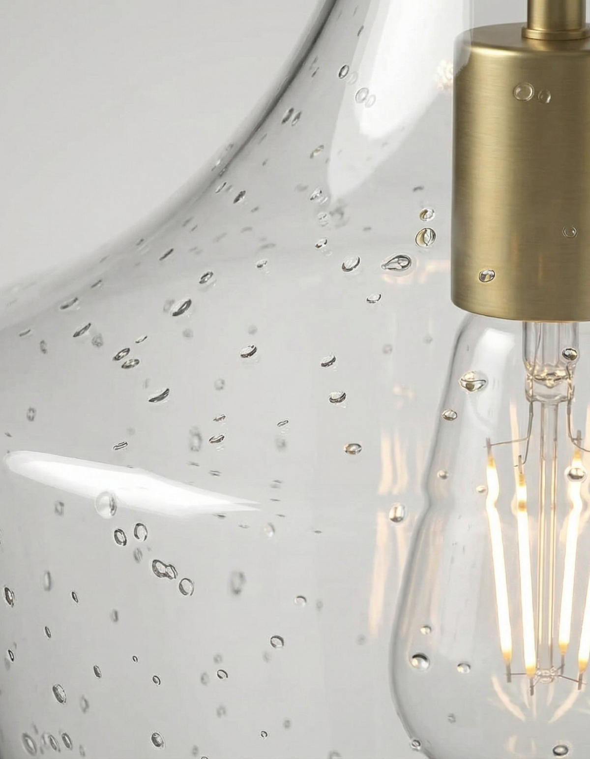 CAPRI 11-in. Pendant, Satin Gold Finish