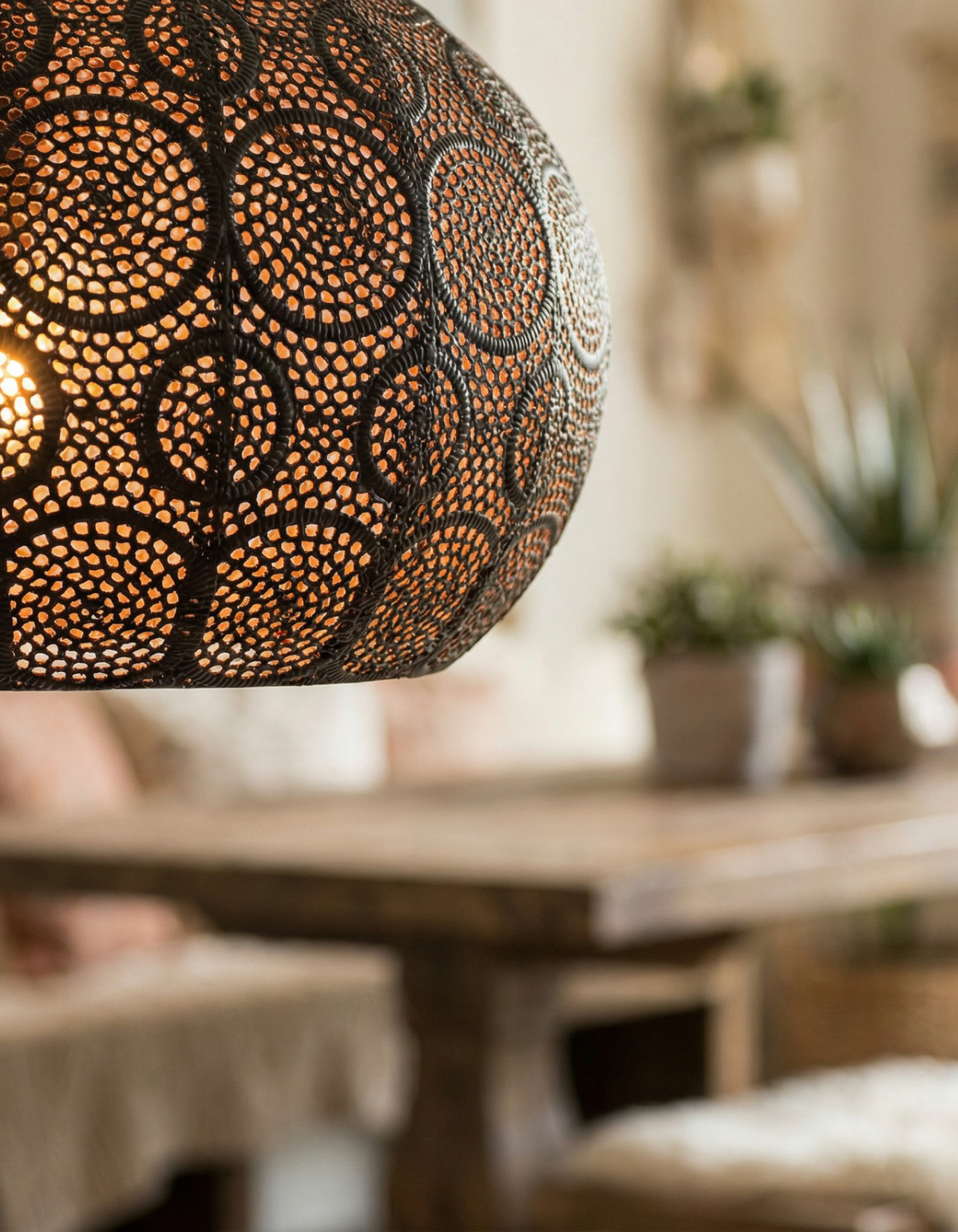 CAVA 18-in. Pendant, Aged Copper Finish