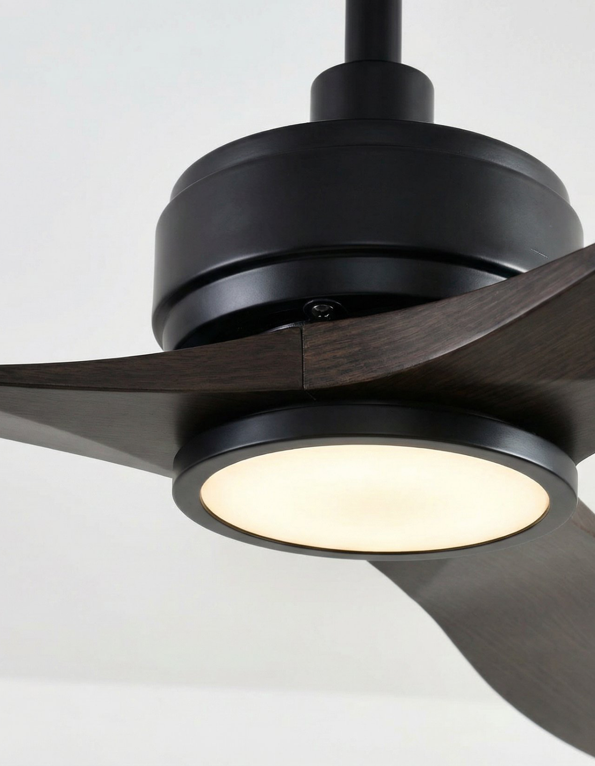 BOCA II 52" DC Motor Ceiling Fan - Metallic Black#Finish_Metallic Black
