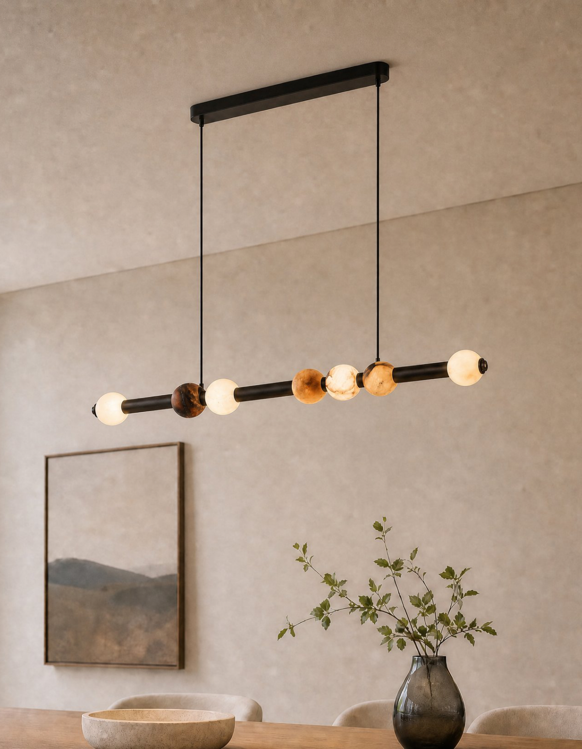 LITHOS 48 inch Pendant - Bronze#Finish_Bronze
