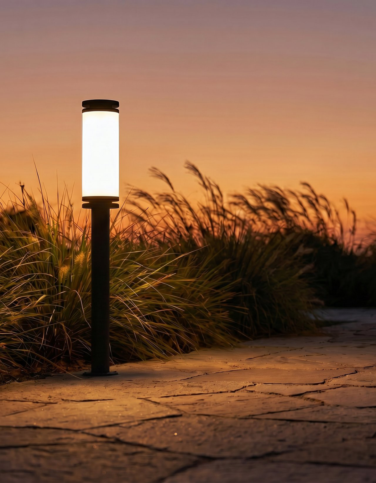 Silva Bollard - Black#Finish_Black