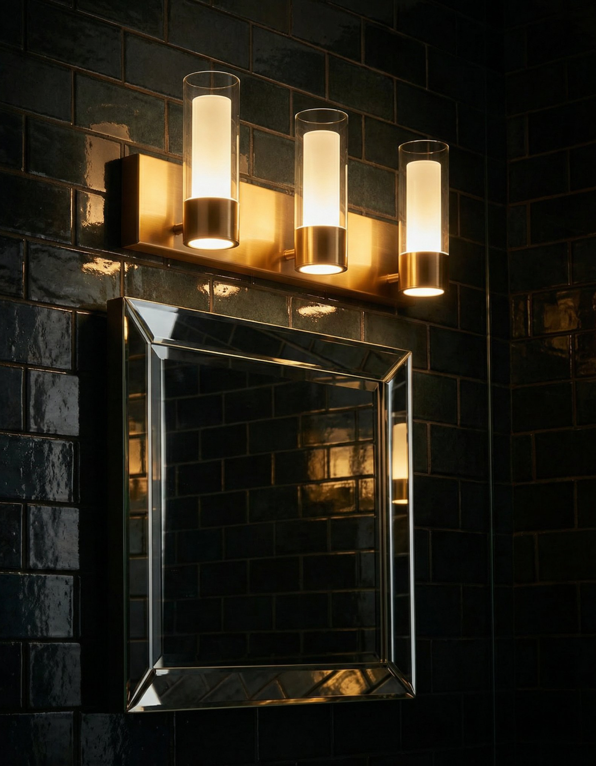 Northport 3-Light Vanity Light - NORT-V3-SG