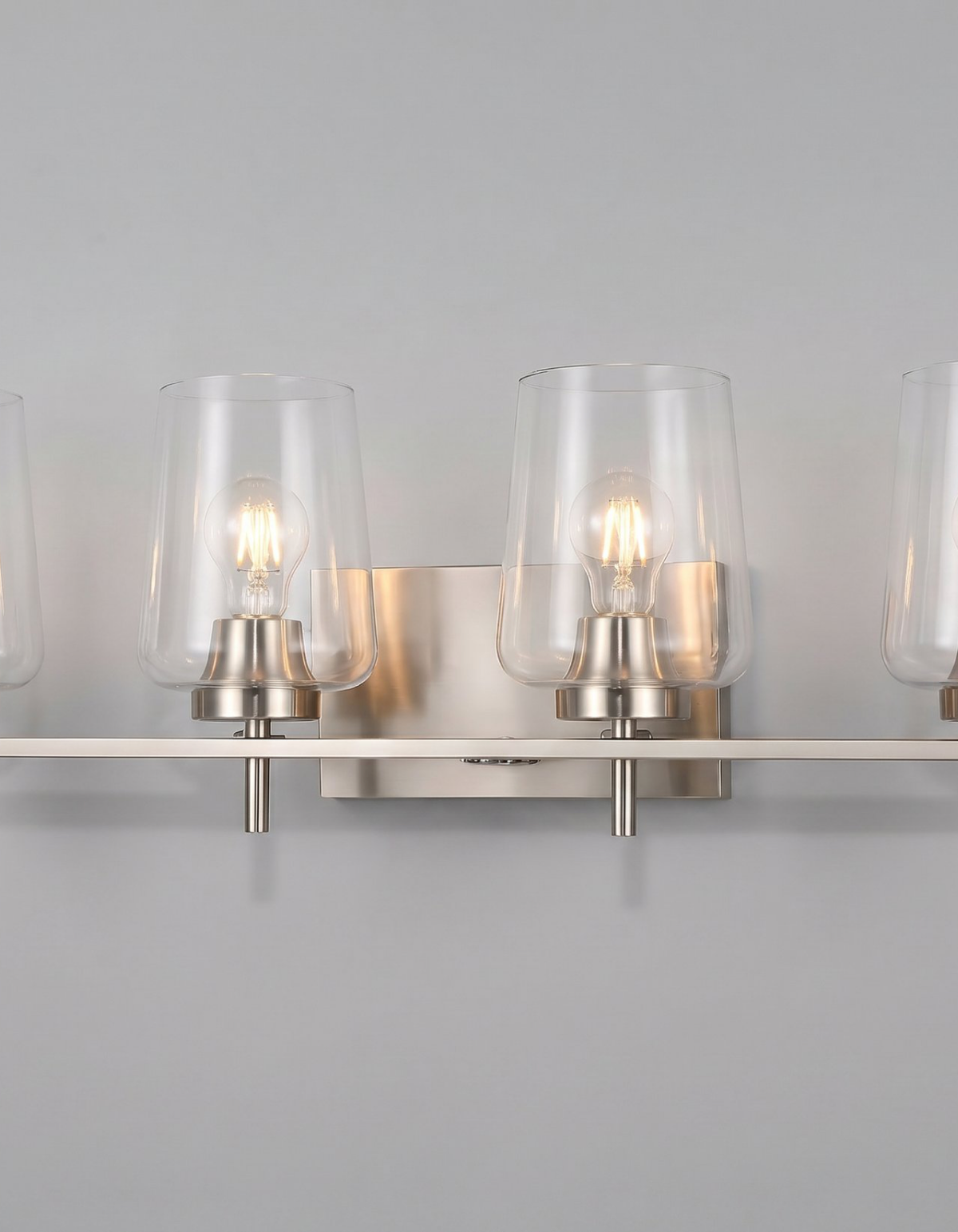 GILA 4-Light Vanity - Brushed Nickel#Finish_Brushed Nickel