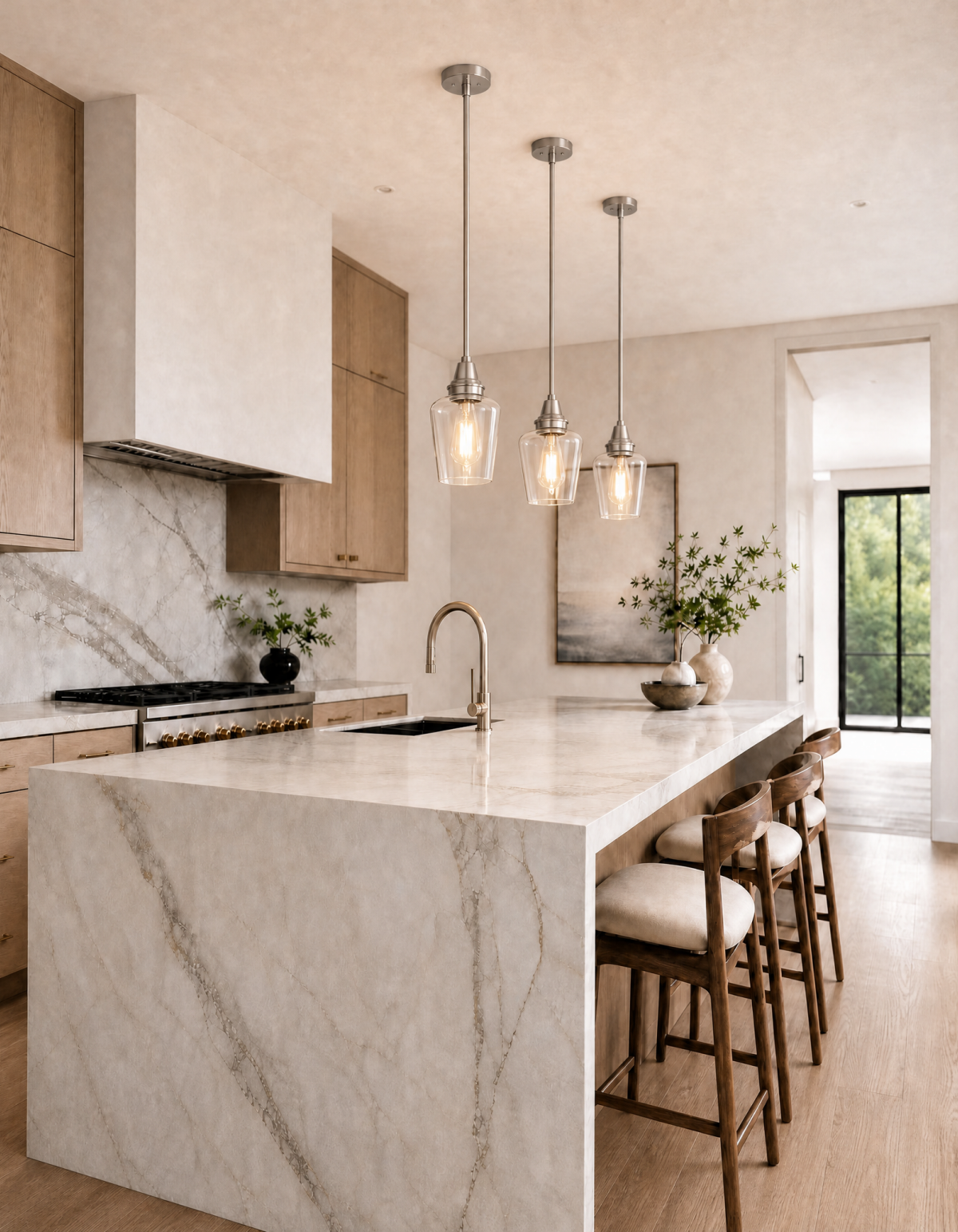 GILA 1-Light Pendant - Brushed Nickel#Finish_Brushed Nickel