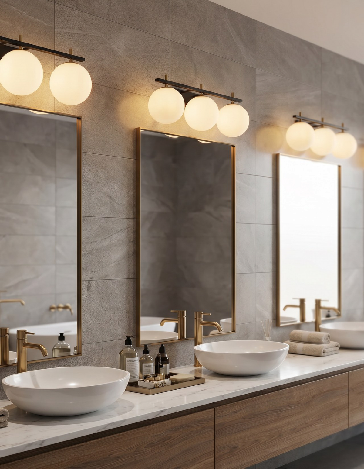 Capella 3-Light Vanity Light - CPLA-V3-BKSG