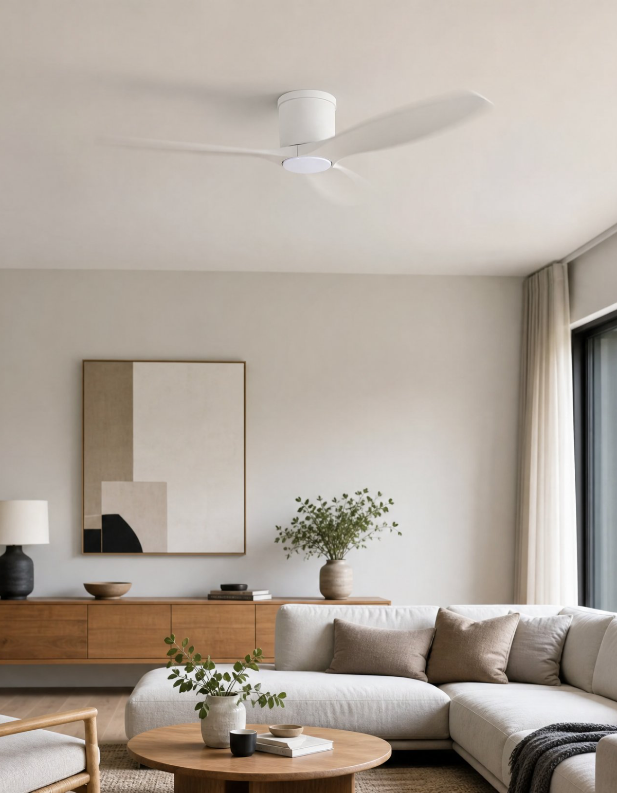 Savannah 52-in. Ceiling Fan - White#Finish_White