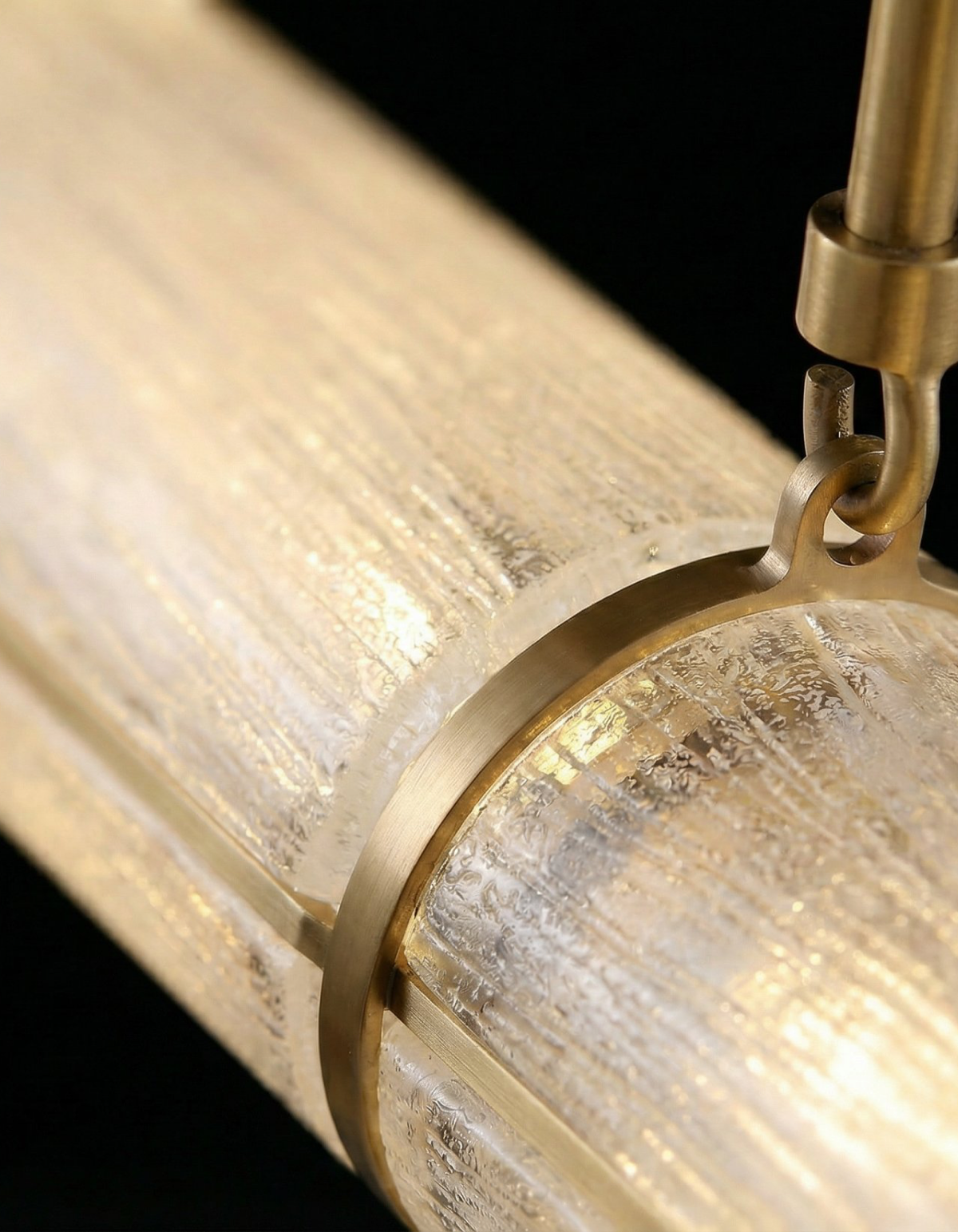 ELARA 64-in. Linear Chandelier - antique brass#Finish_antique brass